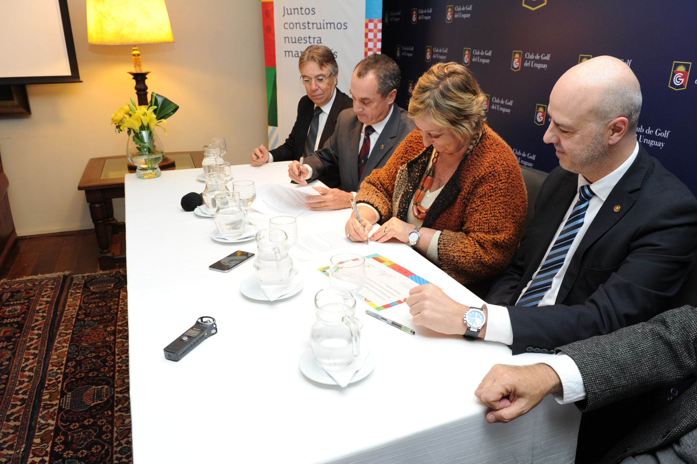 Firma de convenio