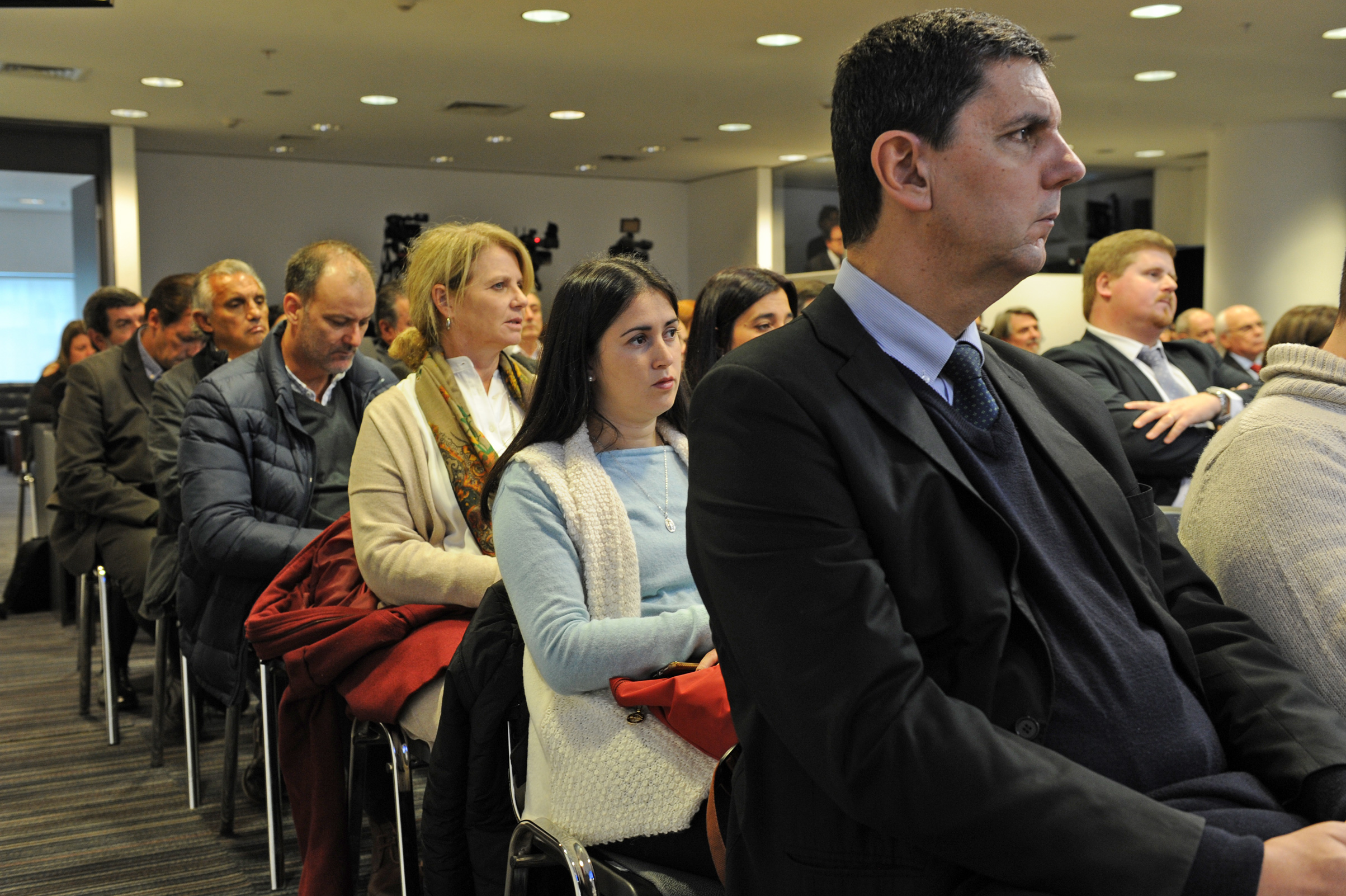 Asistentes a la presentación