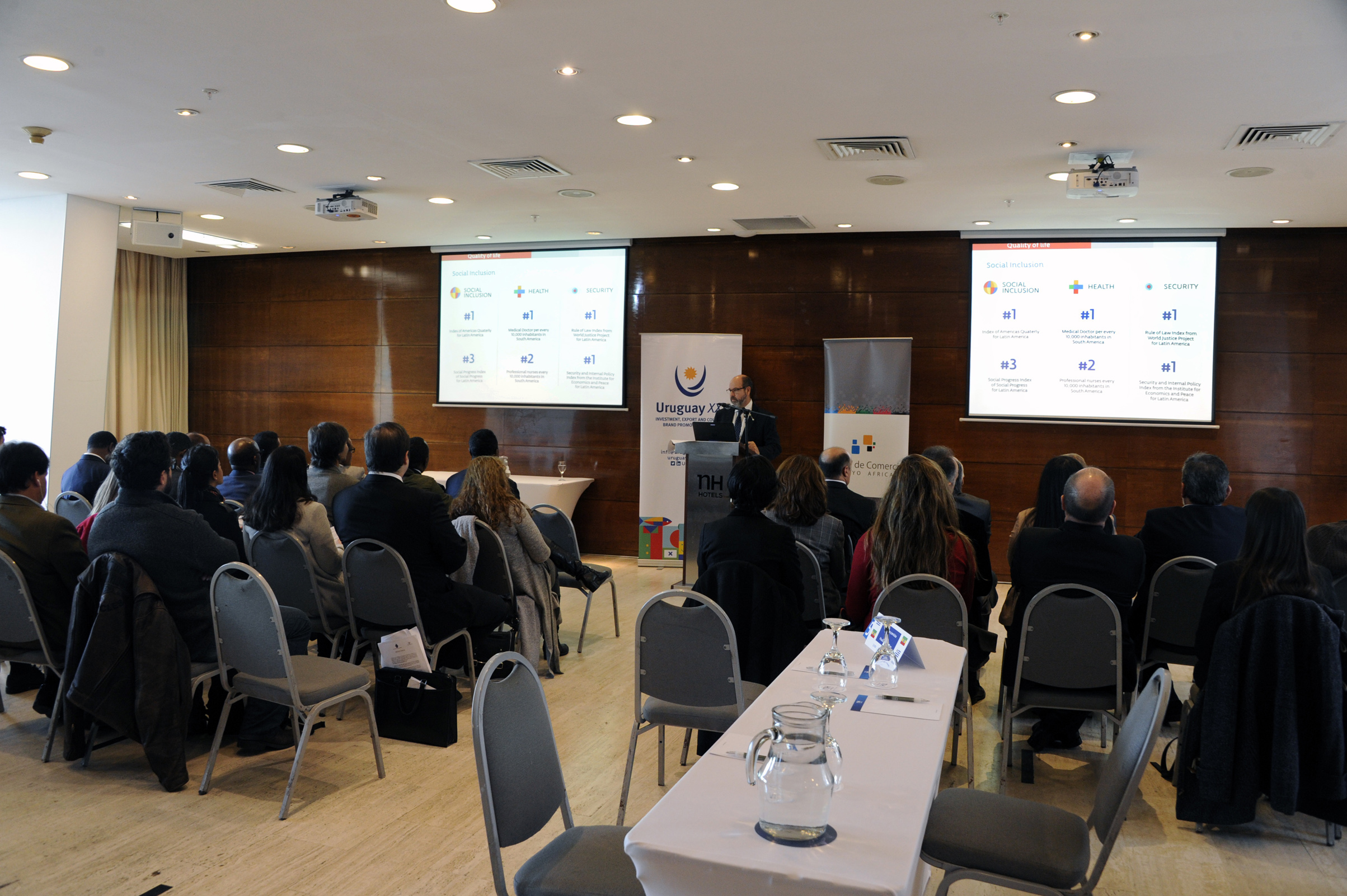 Presentación ante delegación multisectorial etíope a fin de explorar oportunidades de negocios entre Uruguay y Etiopía