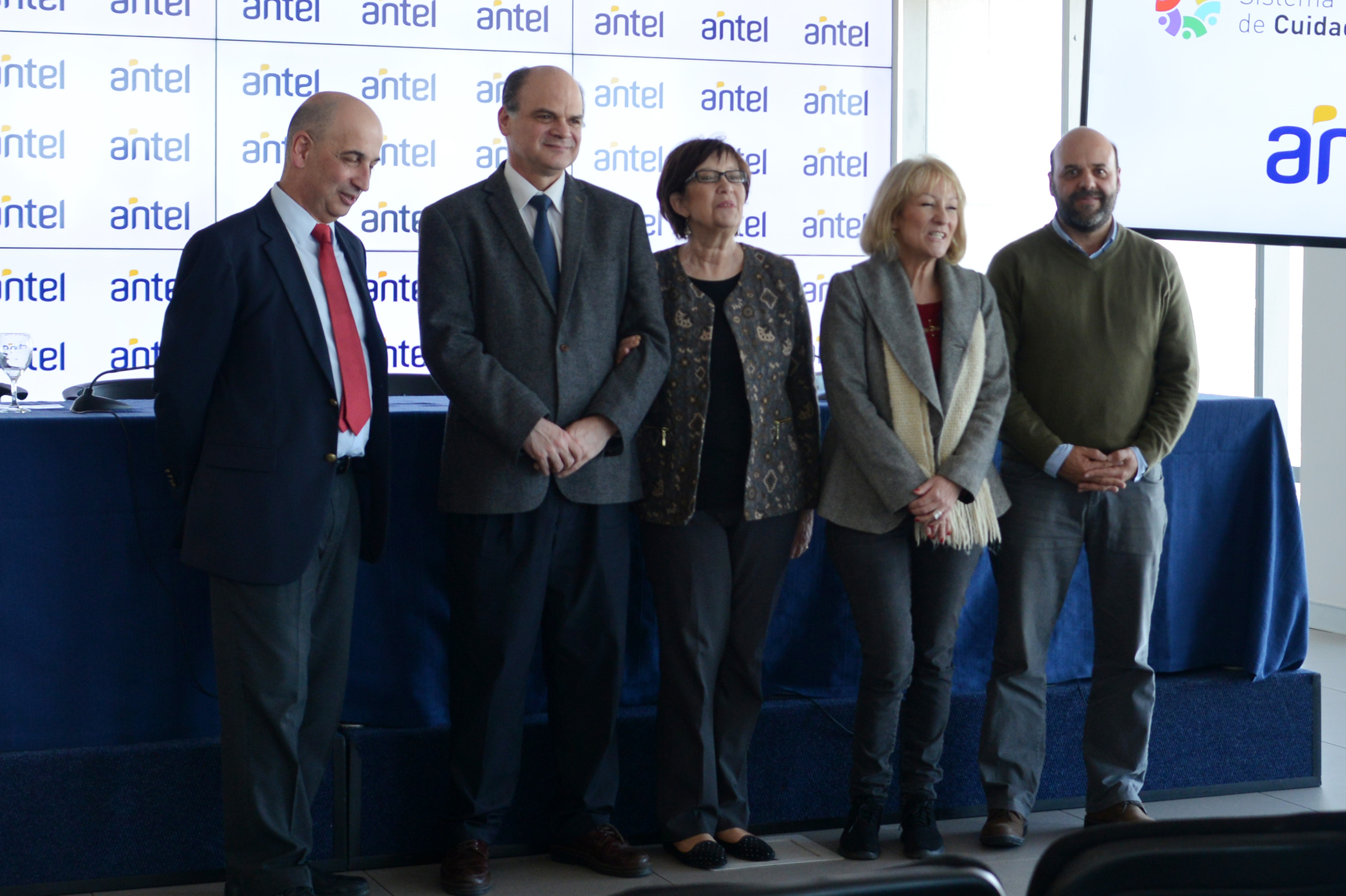 Daniel Fuentes, Andrés Tolosa, Marina Arismendi, Carolina Cosse y Julio Bango