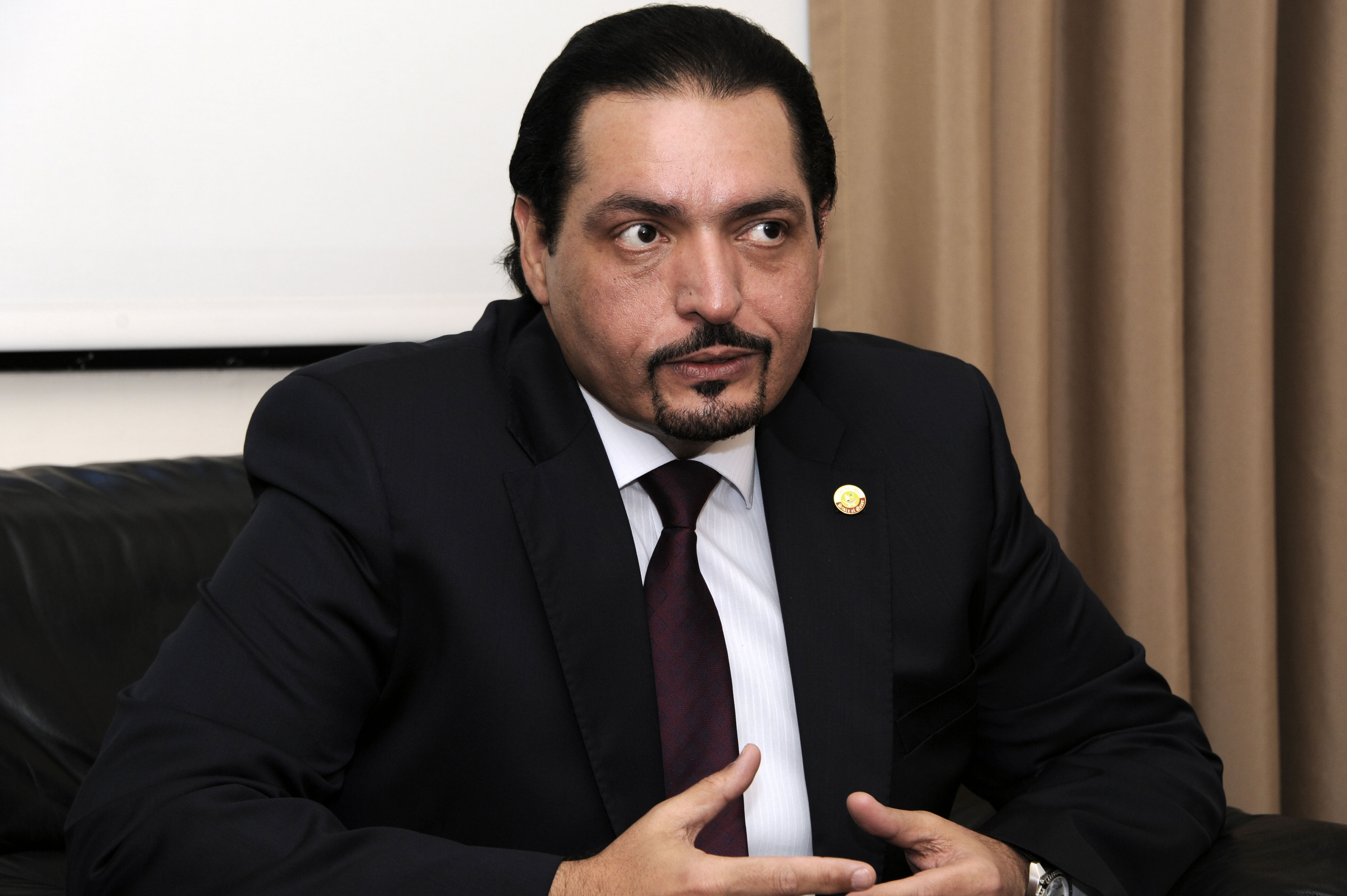 Embajador del Estado de Qatar, Mohammed Hassen Al-Jabir