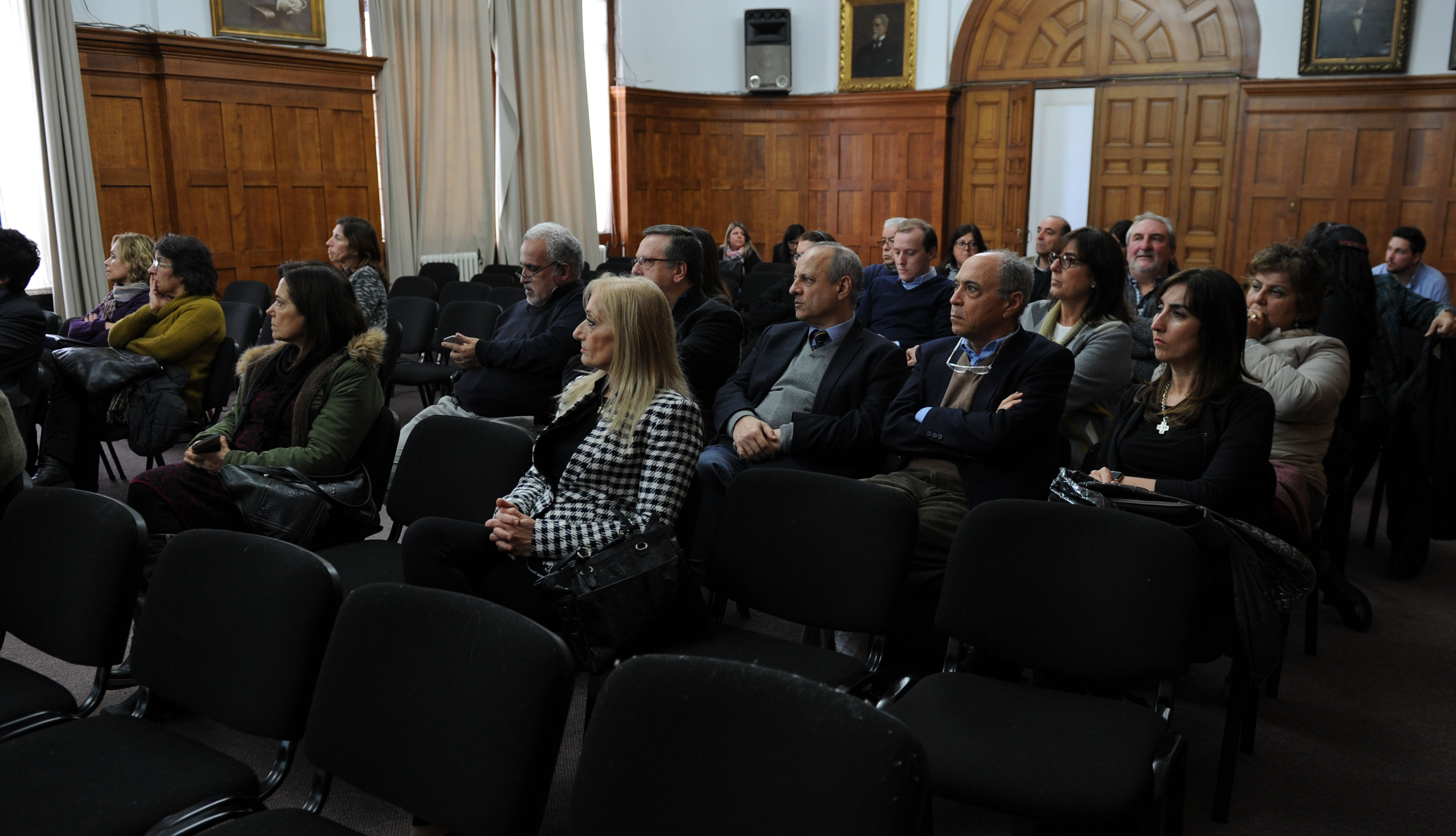 Asistentes a la conferencia