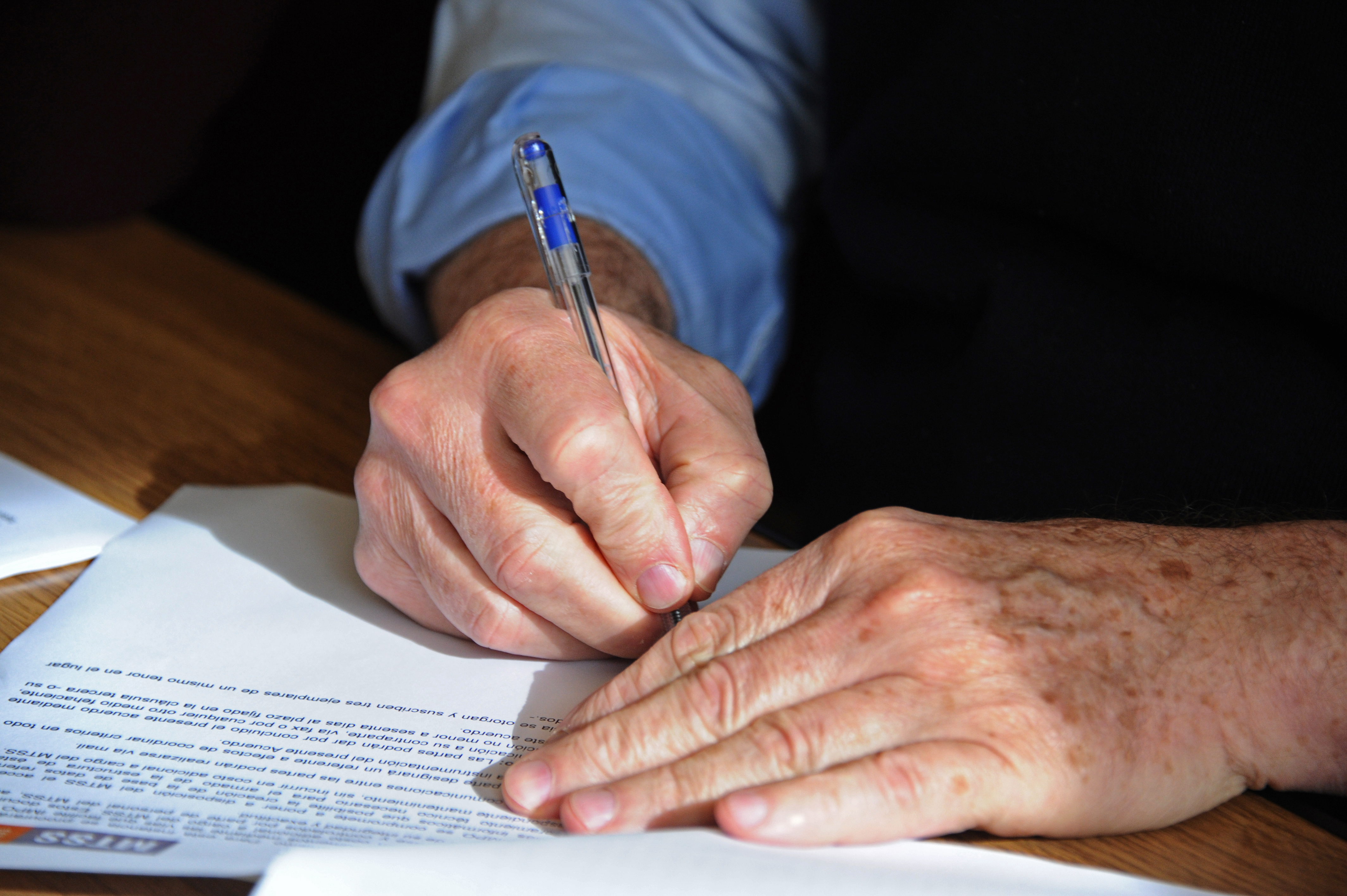 Firma de acuerdo