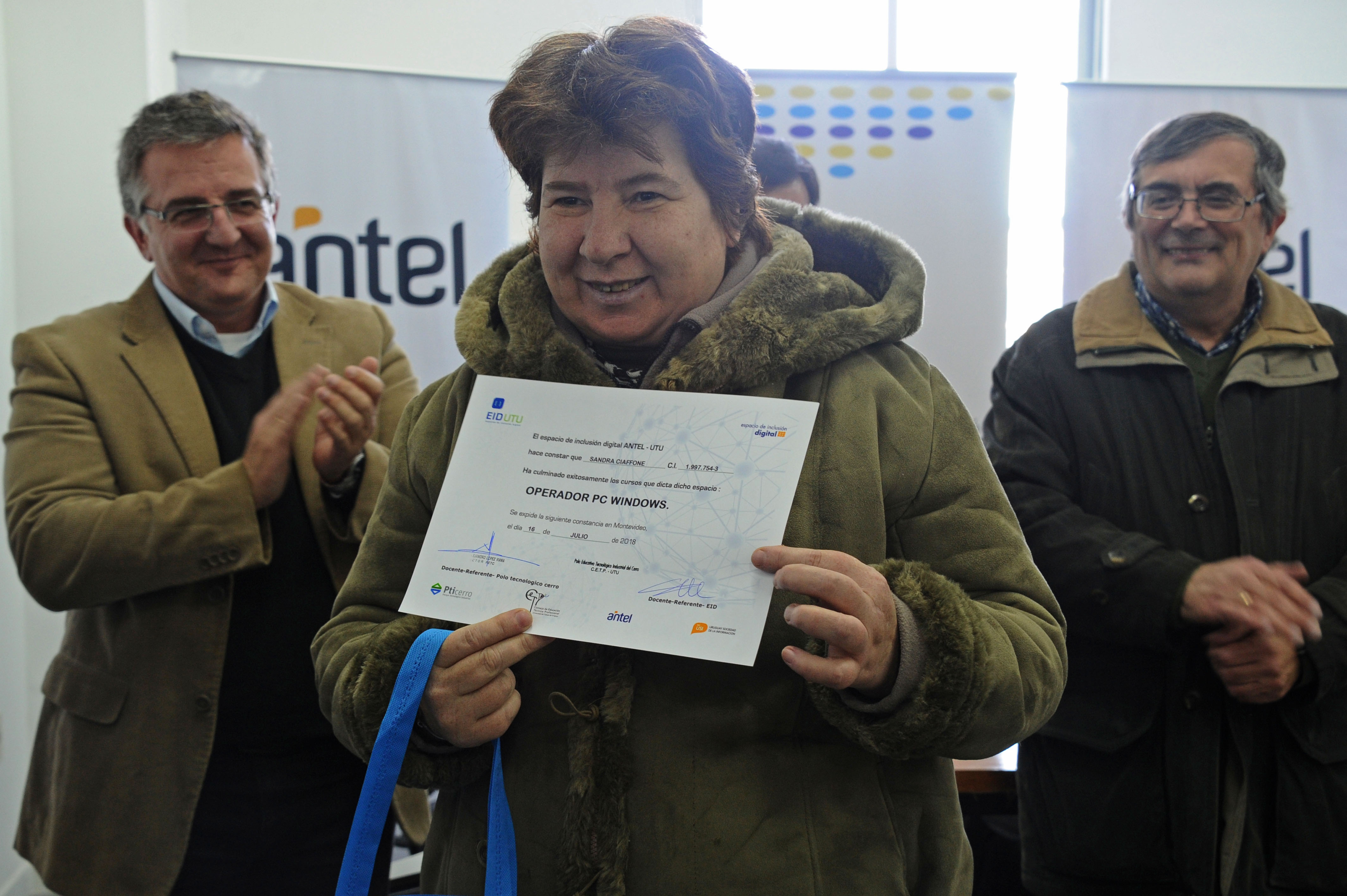 Ceremonia de entrega de diplomas