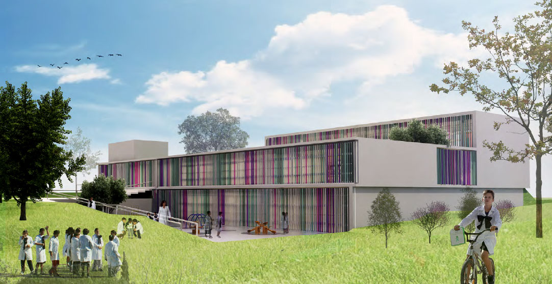 Proyecto de la nueva escuela de tiempo completo en Casavalle