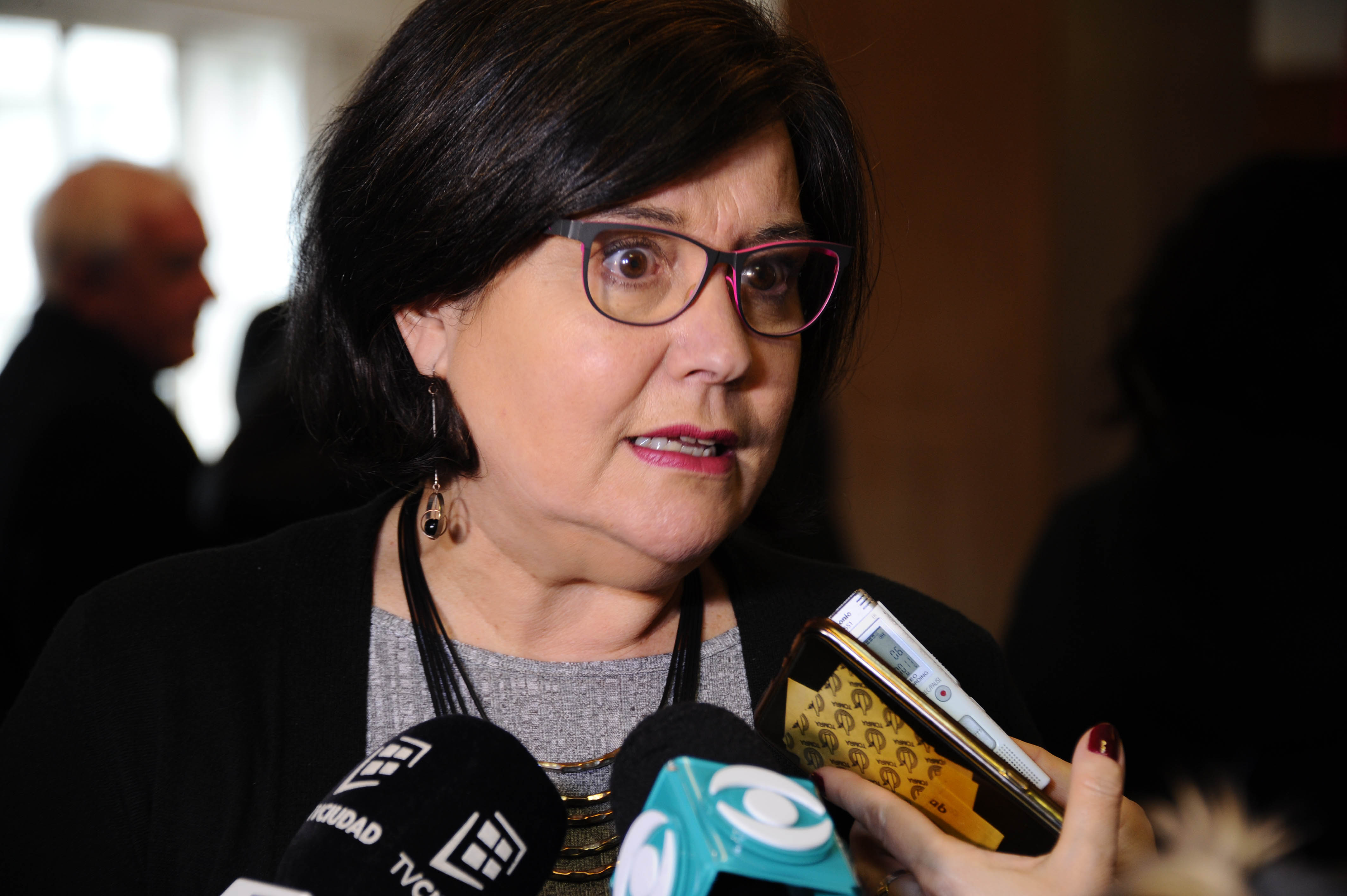 Autoridades en la presentación de Censo Nacional Docente