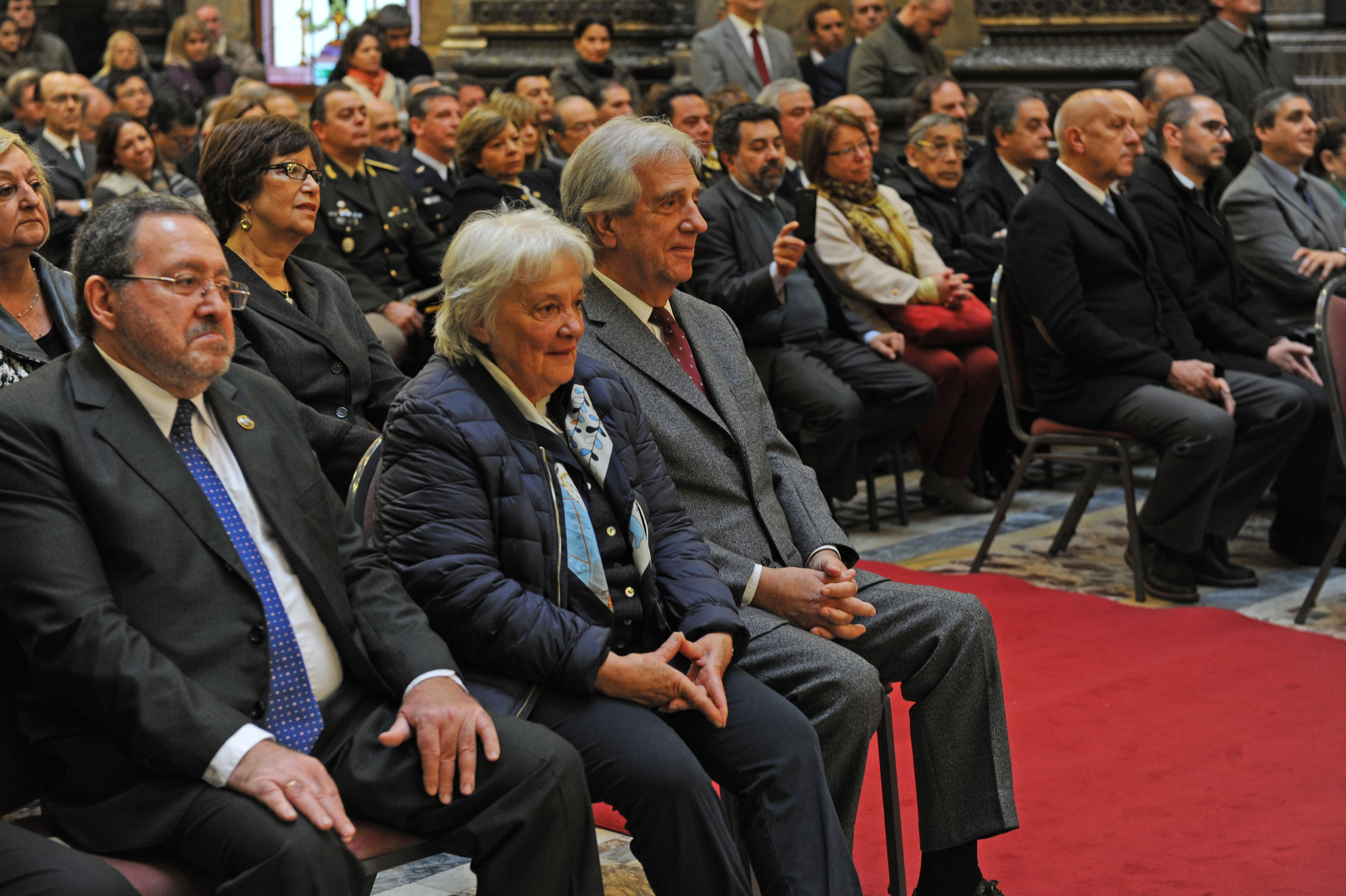 Tabaré Vázquez y Lucía Topolanzky