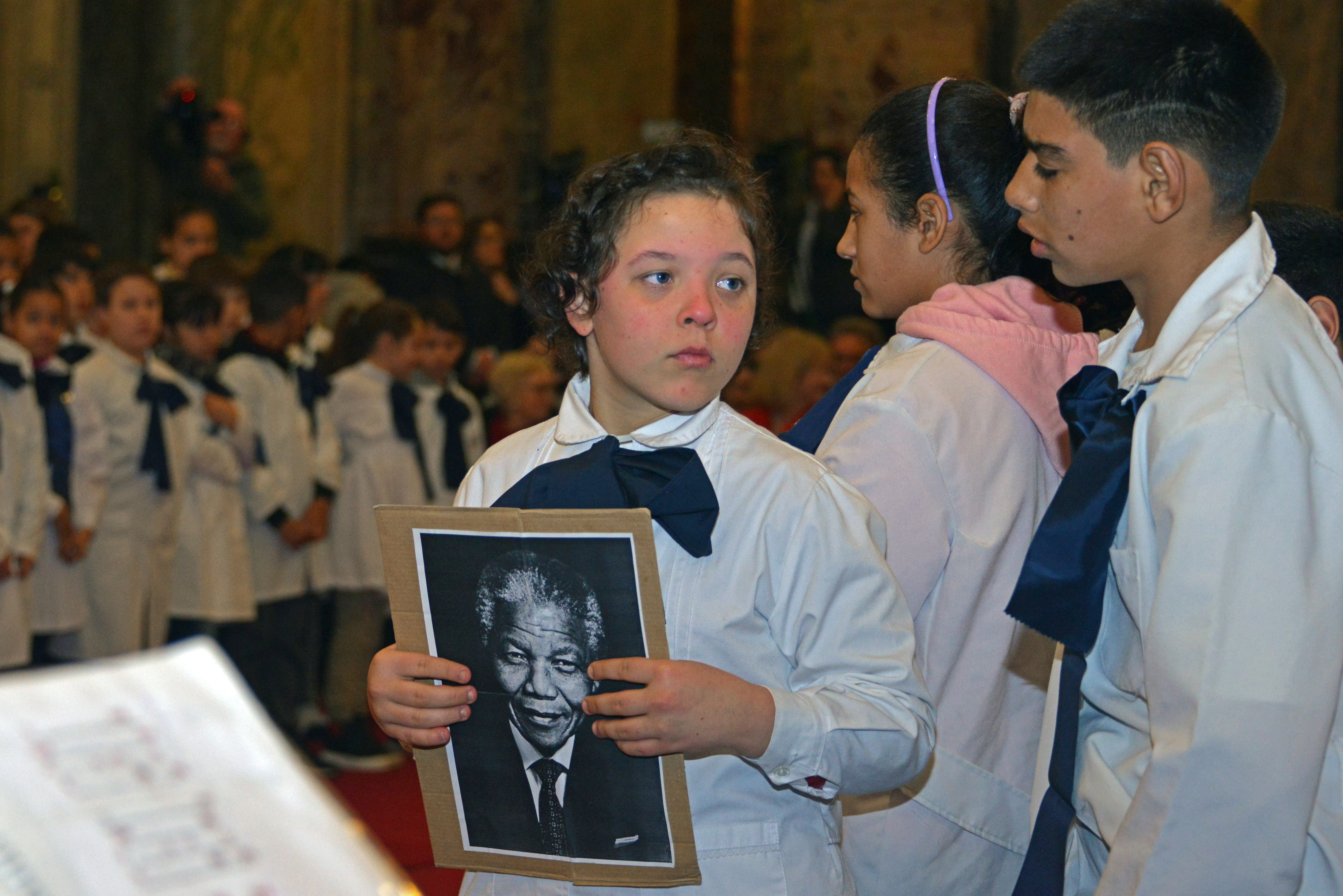 Acto por el Día Internacional de Nelson Mandela