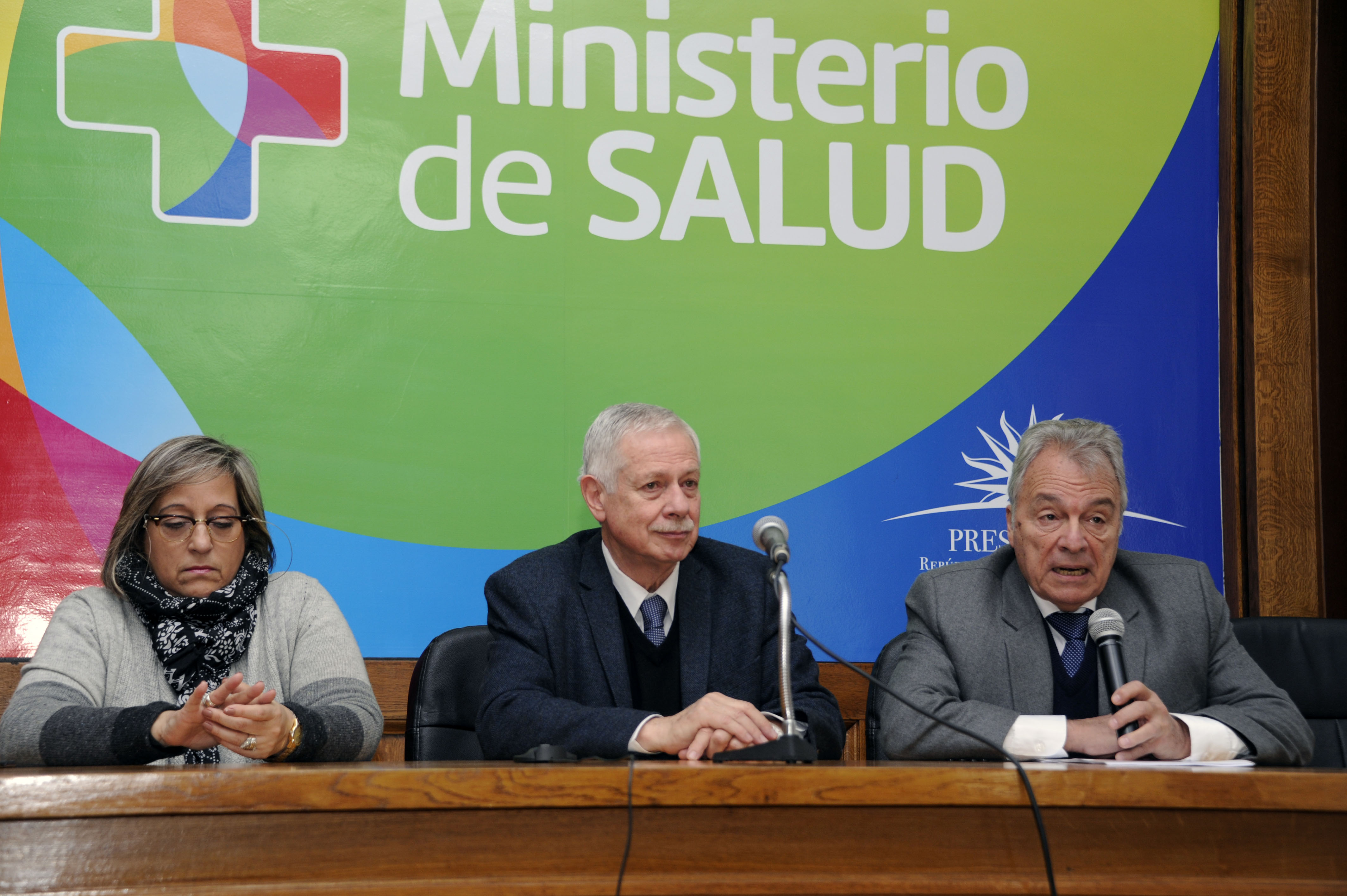 Raquel Rosa, Jorge Basso y Jorge Quian