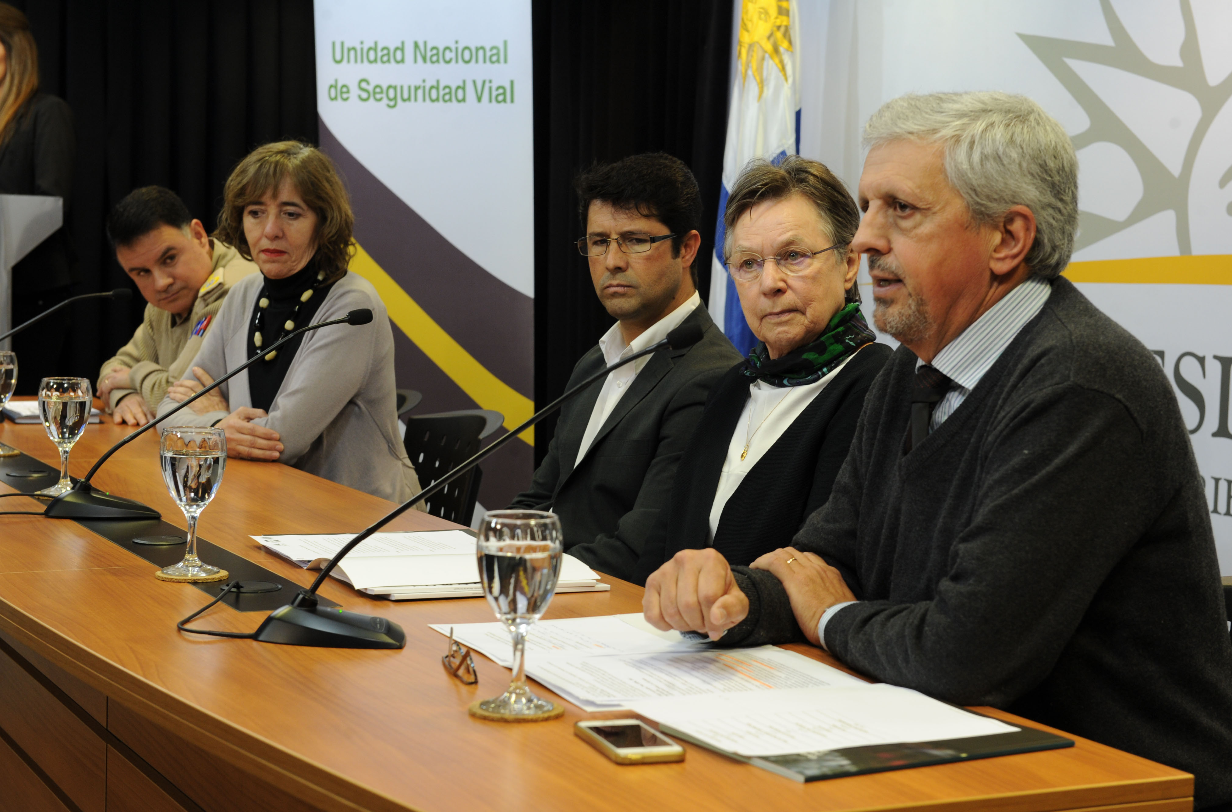 Actividad de anuncio de la elaboración de un registro nacional de víctimas por siniestros de tránsito