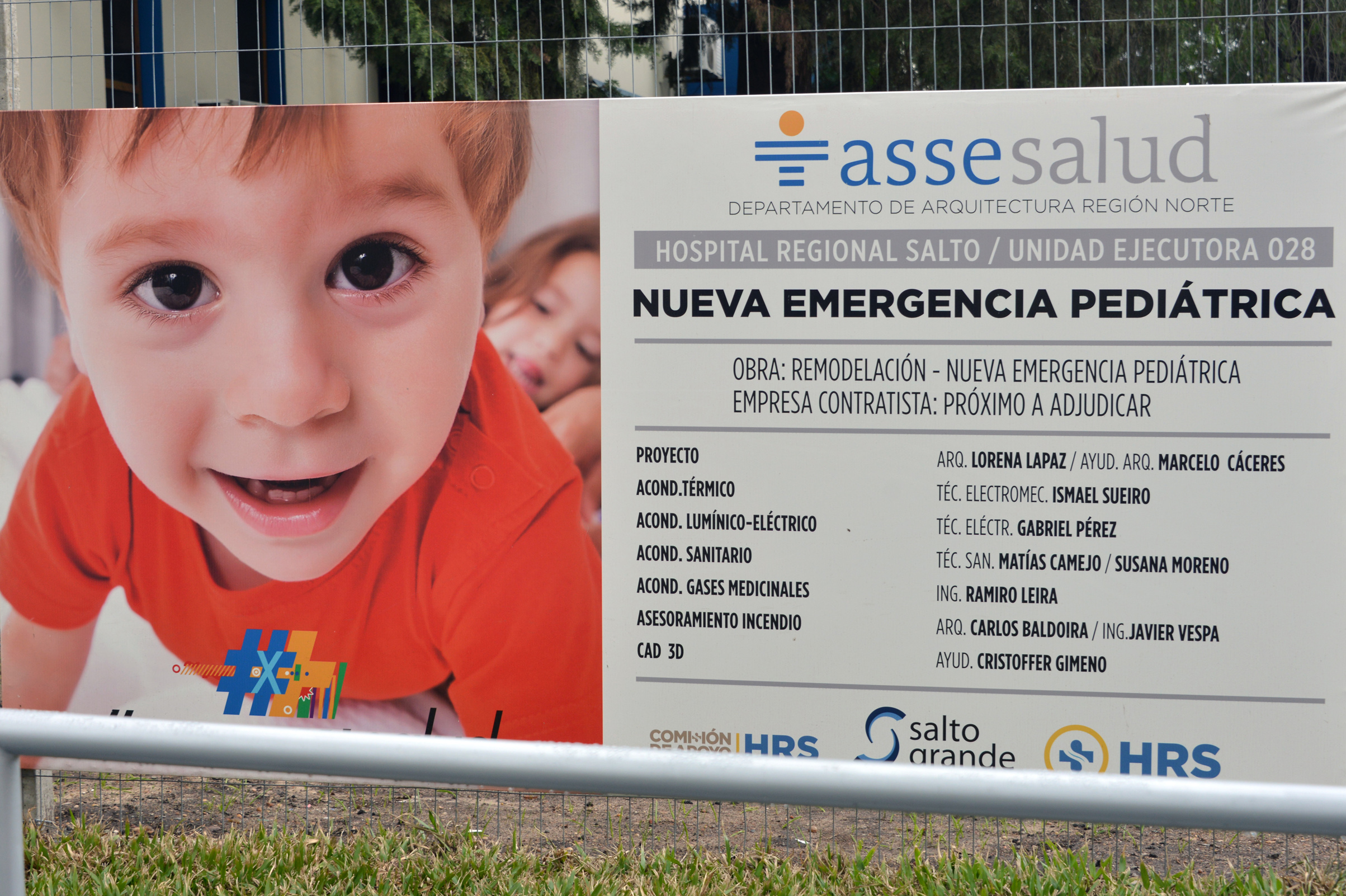 Emergencia pediátrica del hospital de Salto