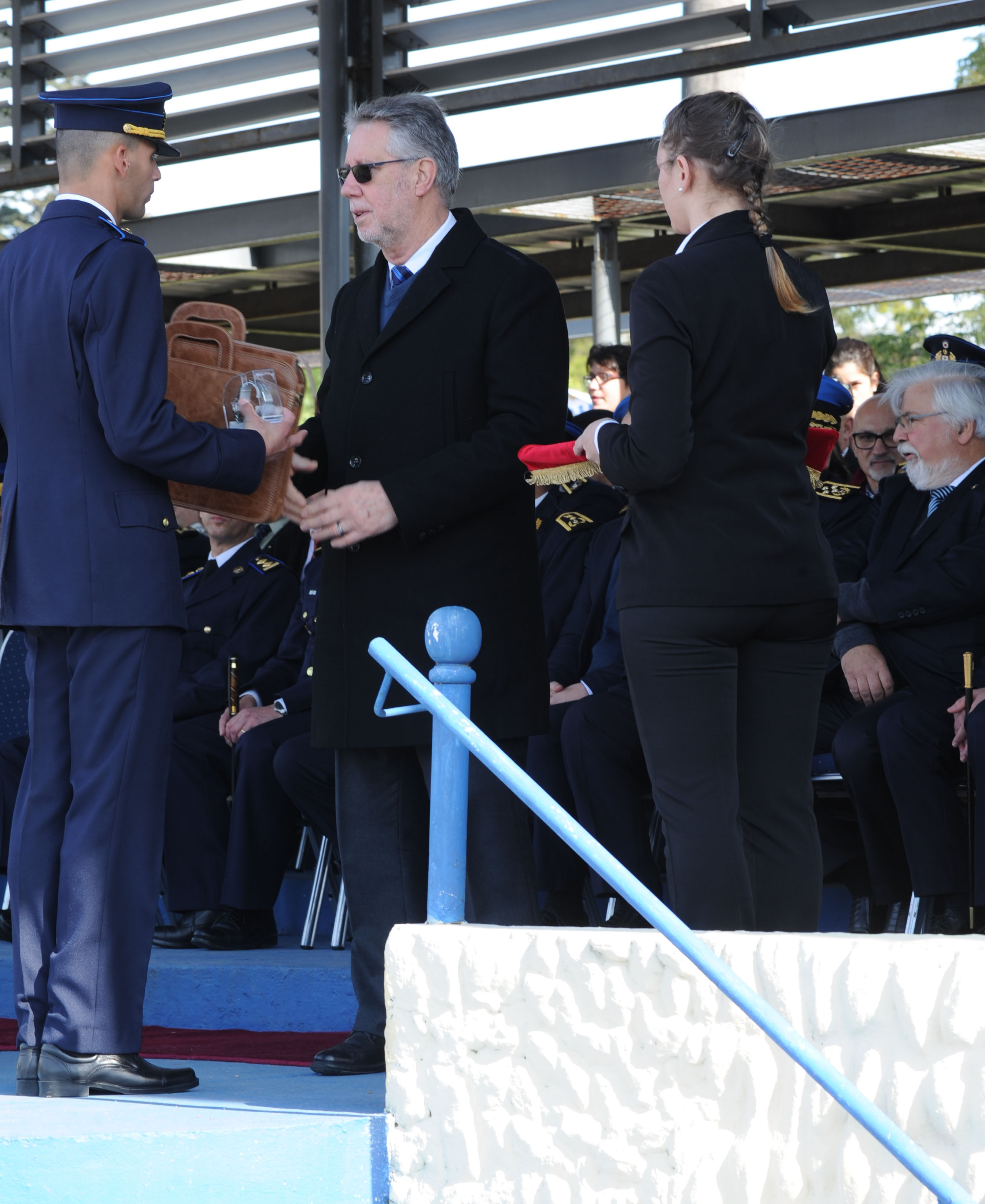 Ceremonia de ingreso de 121 oficiales ayudantes