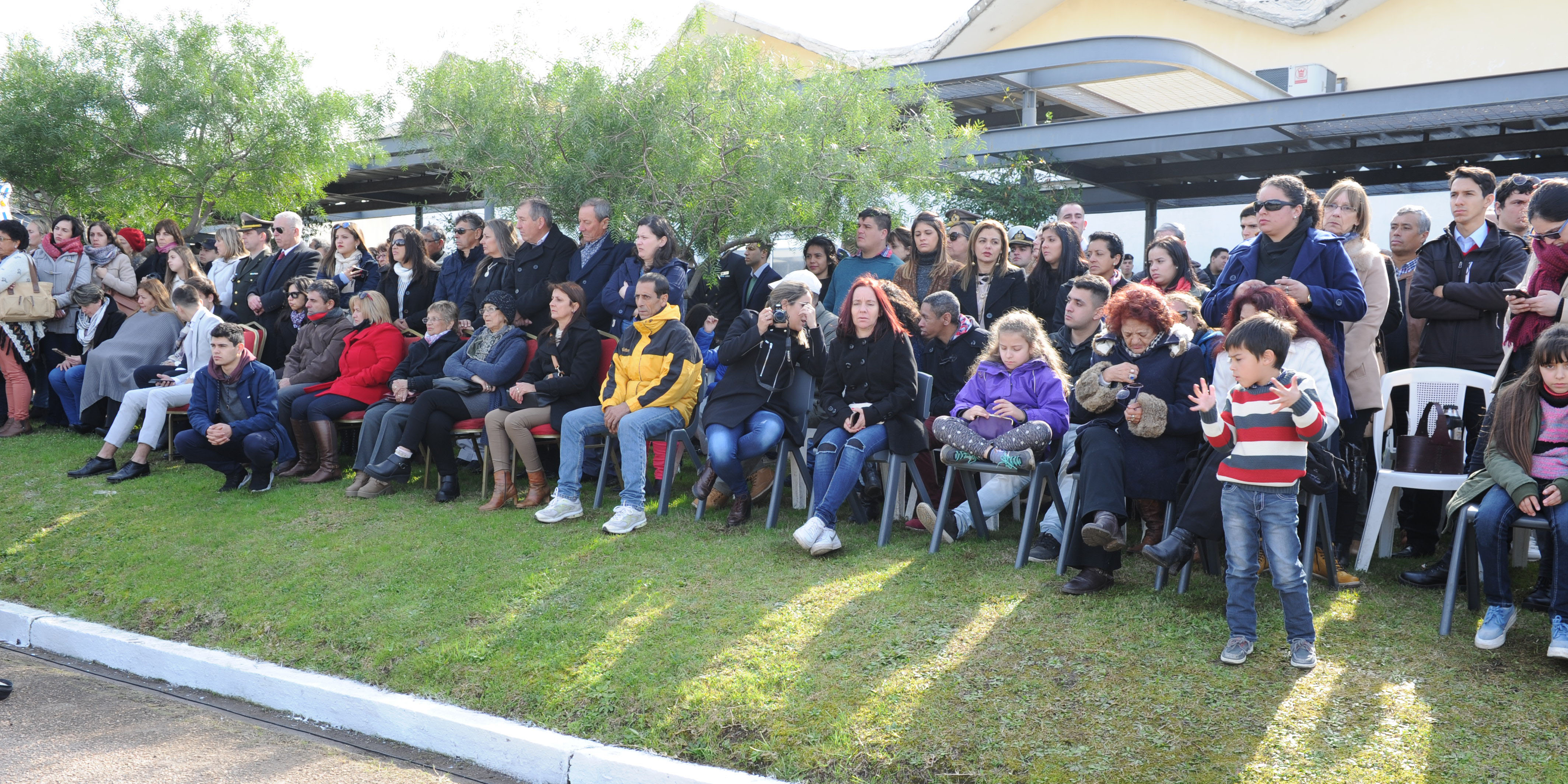 Ceremonia de ingreso de 121 oficiales ayudantes