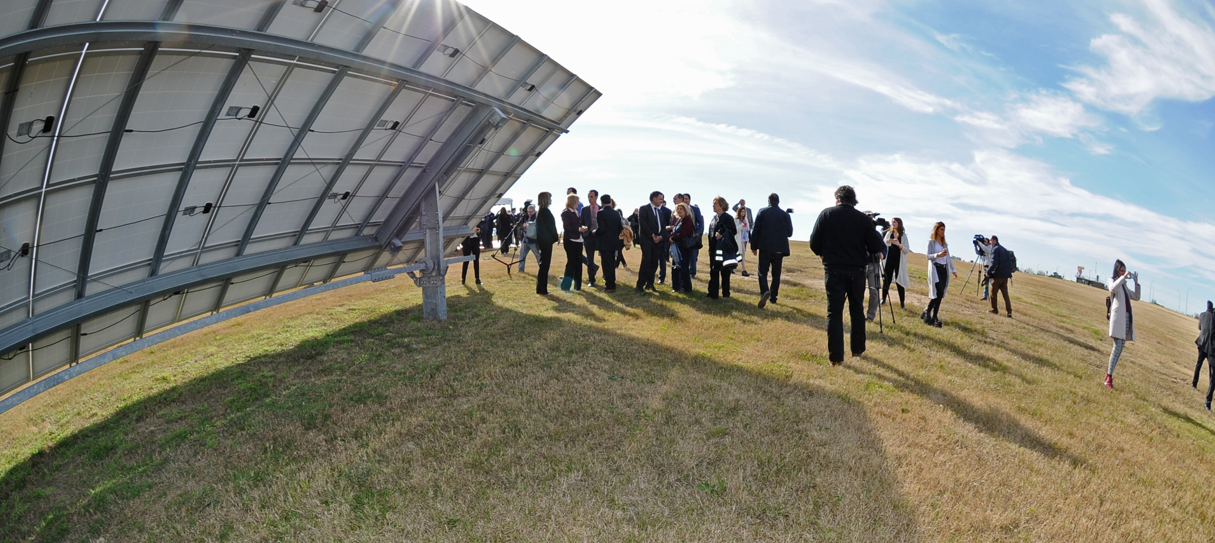 Planta de generación solar fotovoltaica del aeropuerto internacional de Carrasco
