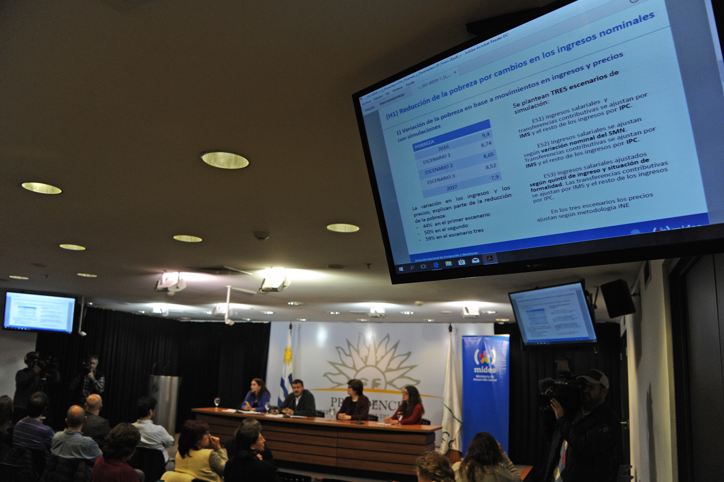 Conferencia de presentación del documento “¿Por qué bajó la pobreza entre 2016 y 2017?”