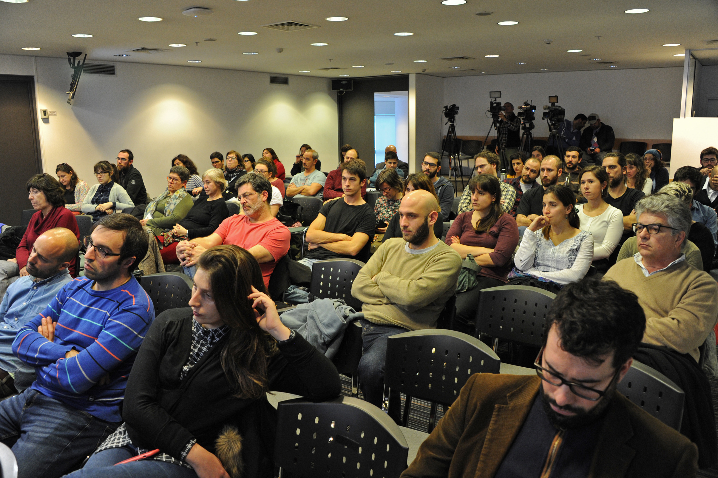 Asistentes a la conferencia