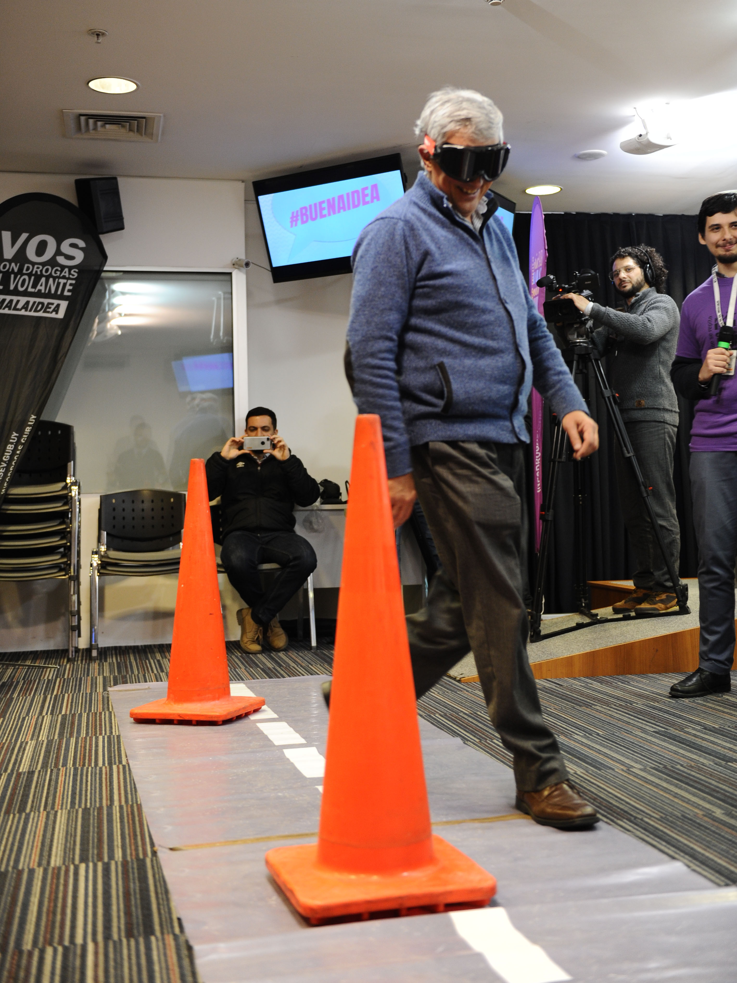 Unasev presentó campaña interactiva de prevención de accidentes