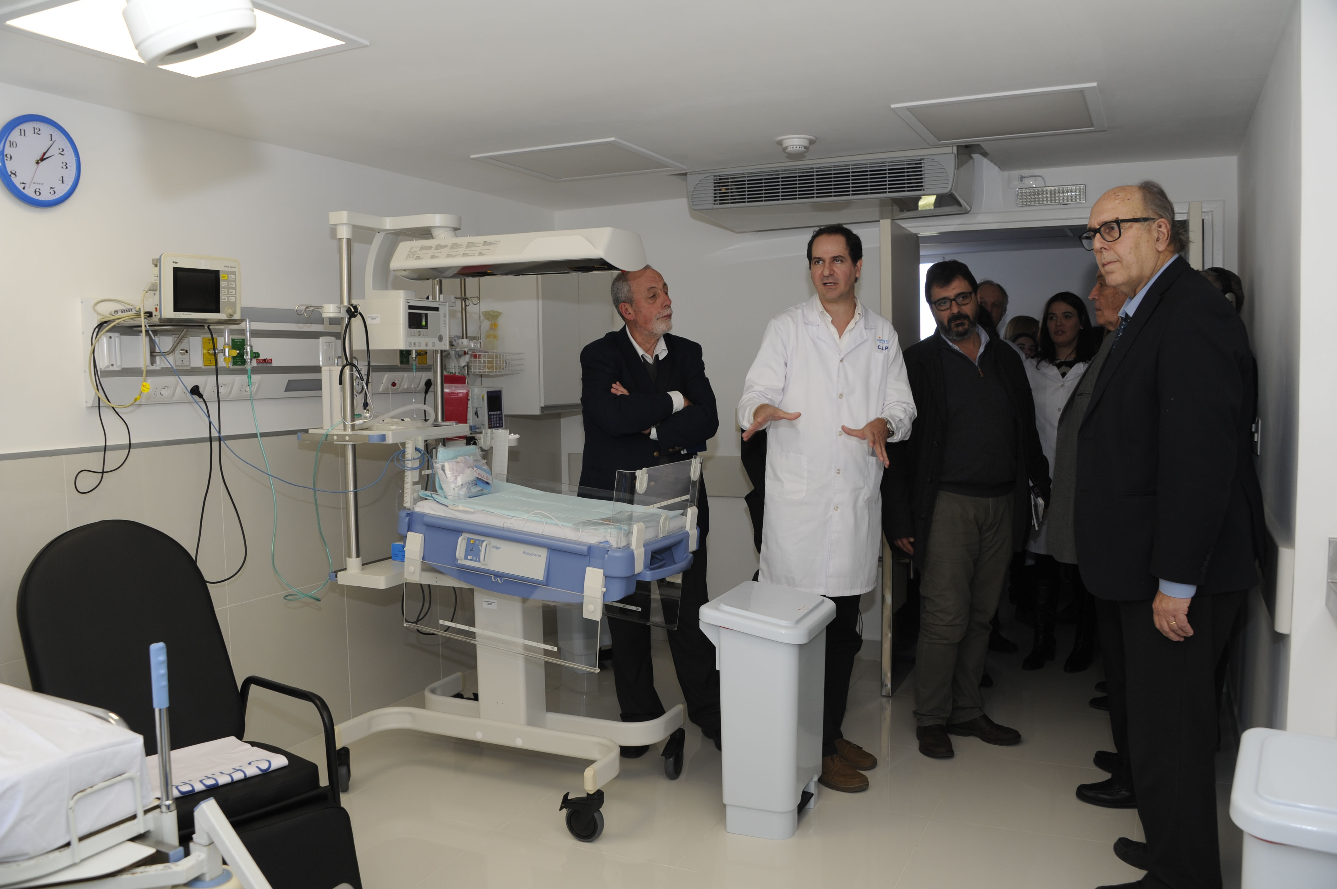 Inauguración de cuatro nuevas salas de nacer y 15 salas de cuidados intermedios neonatales en la maternidad del Hospital de la Mujer