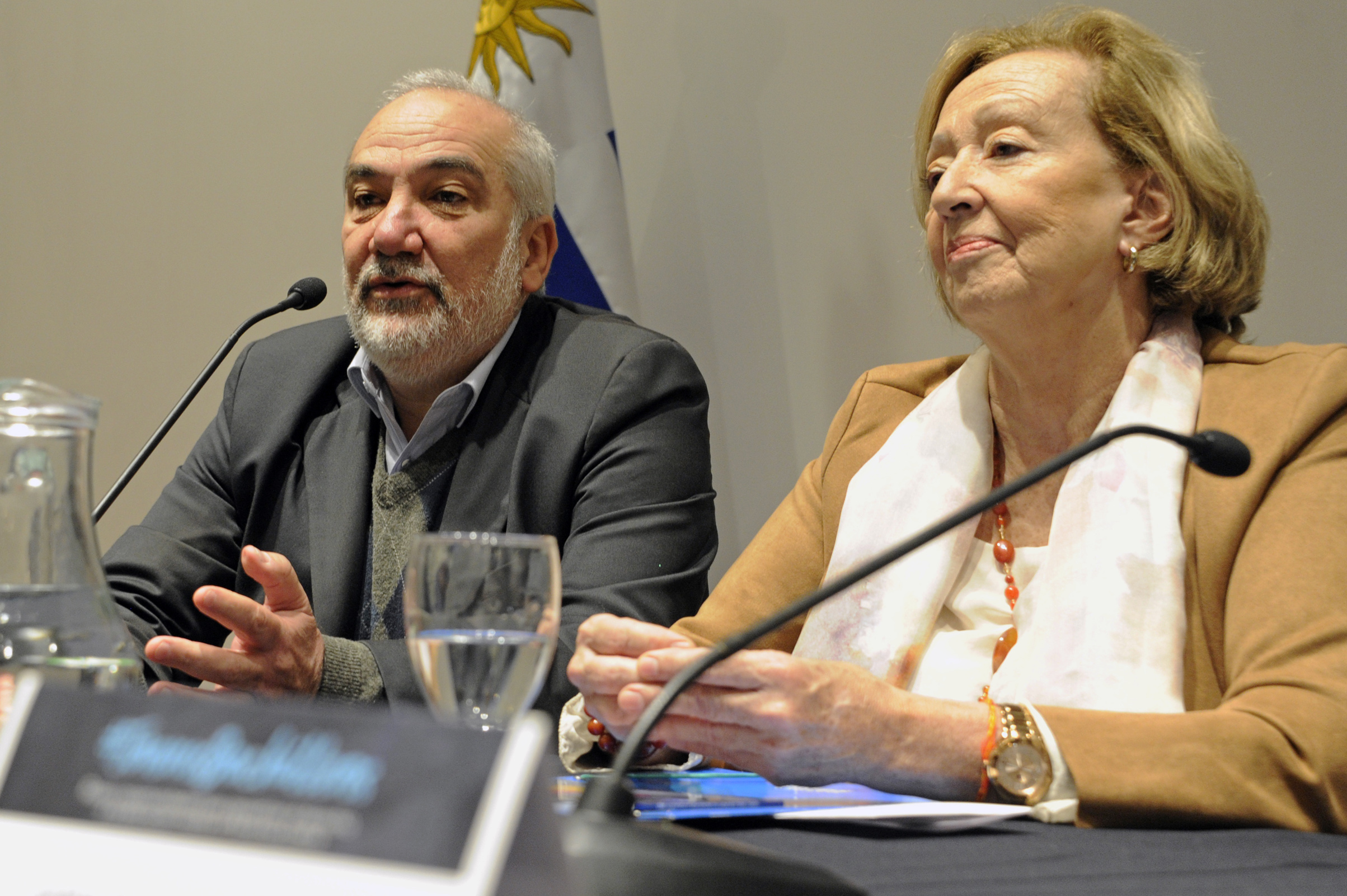 Wilson Netto, presidente del Codicen, haciendo uso de la palabra