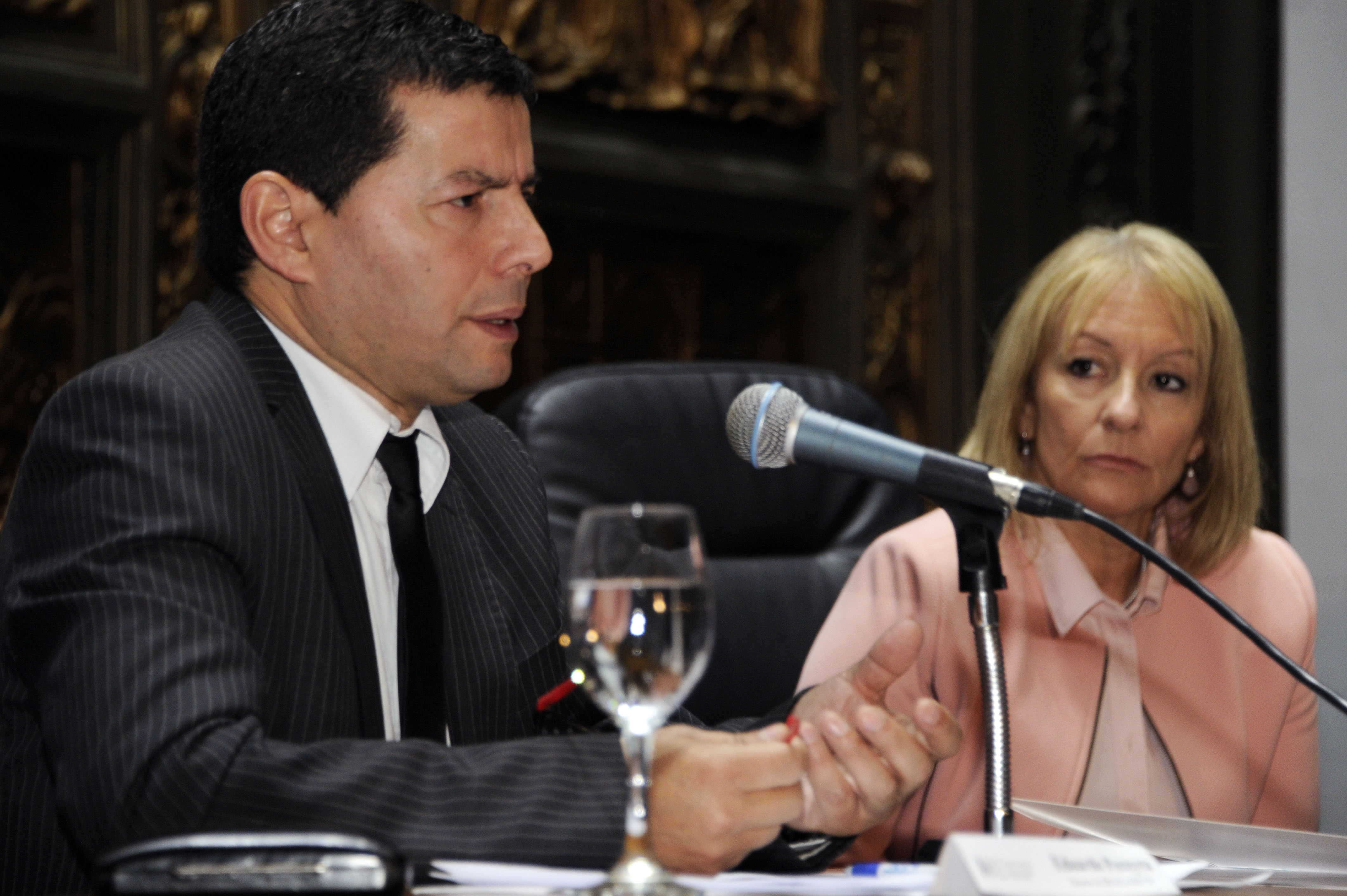 Carolina Cosse, Daniel Martínez, Ernesto Murro y Óscar Curuchet