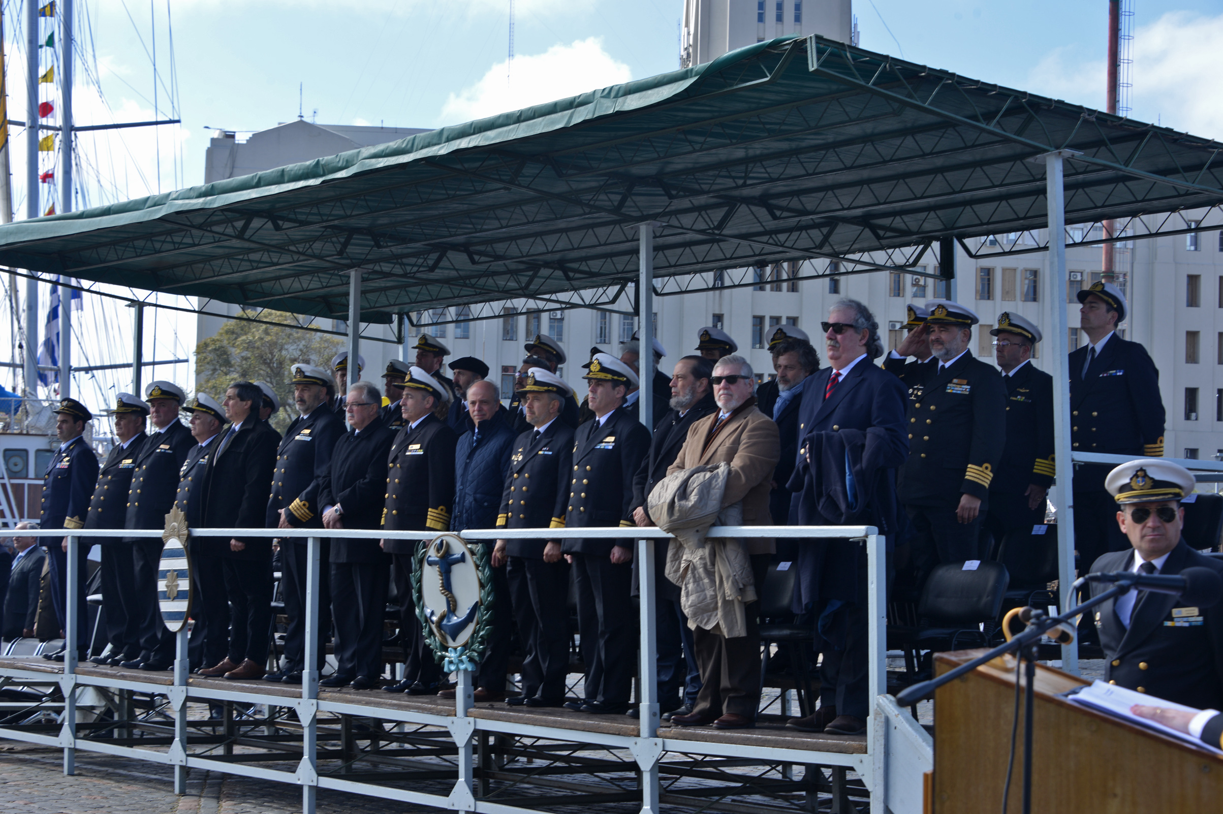 Celebración de los 200 años de la Fuerza del Mar de Uruguay