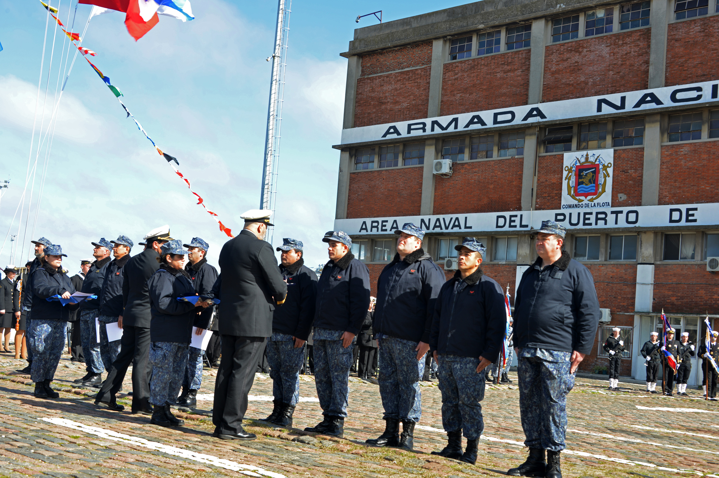 Celebración de los 200 años de la Fuerza del Mar de Uruguay
