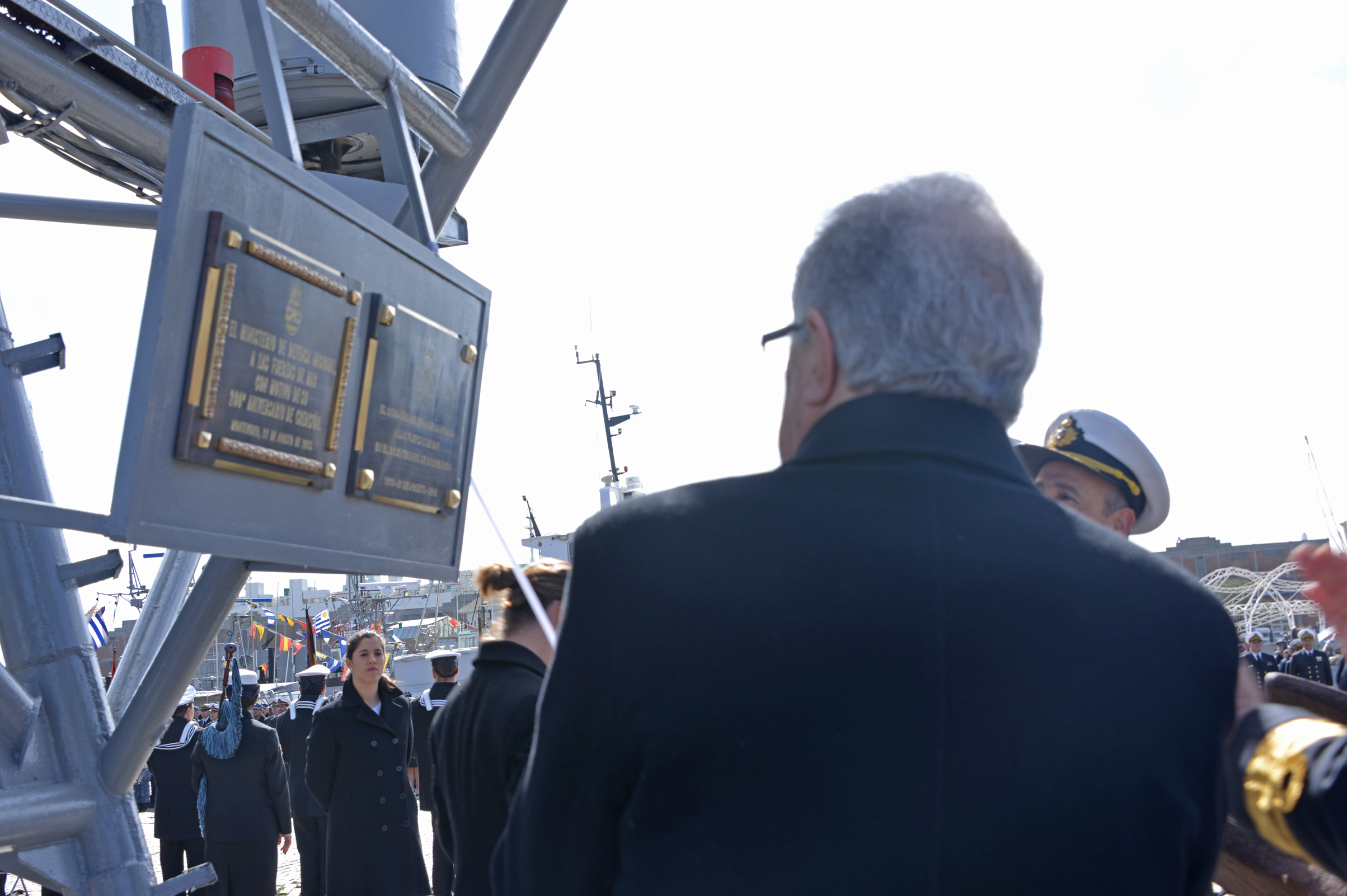 Celebración de los 200 años de la Fuerza del Mar de Uruguay