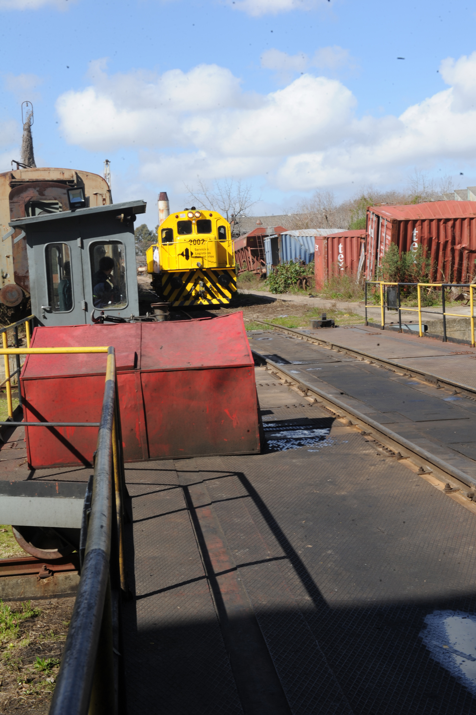 Una de las primeras cuatro locomotoras recuperadas