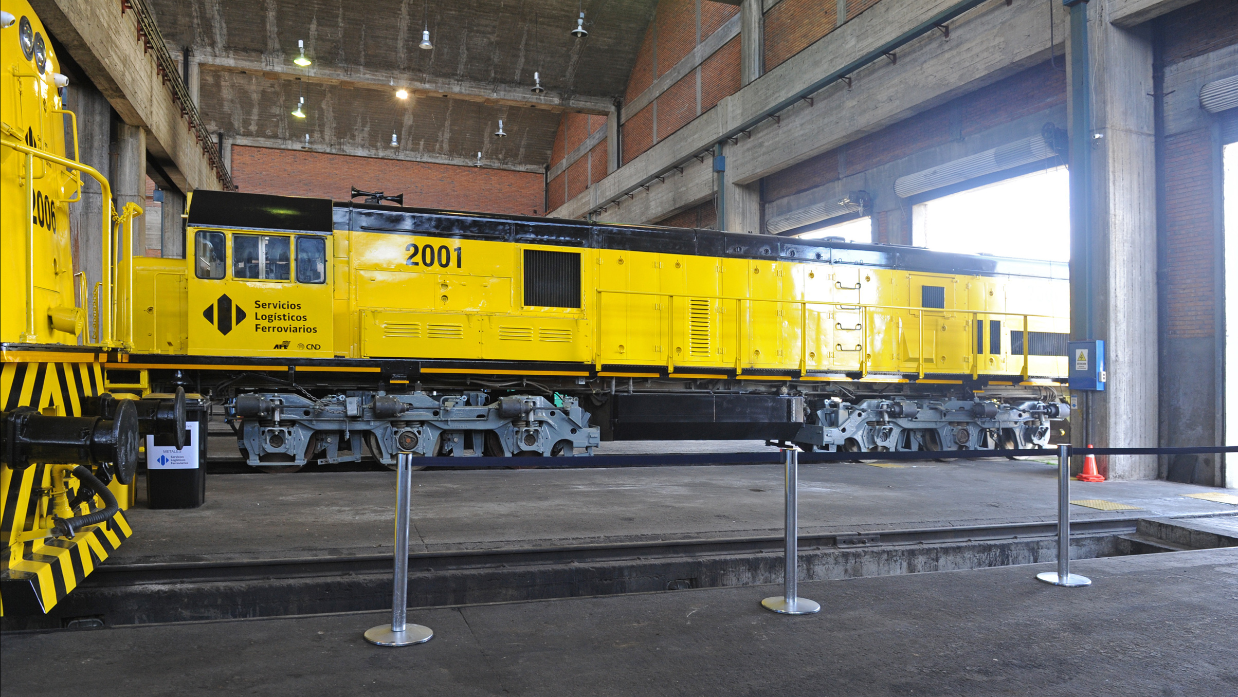 Primeras cuatro locomotoras recuperadas