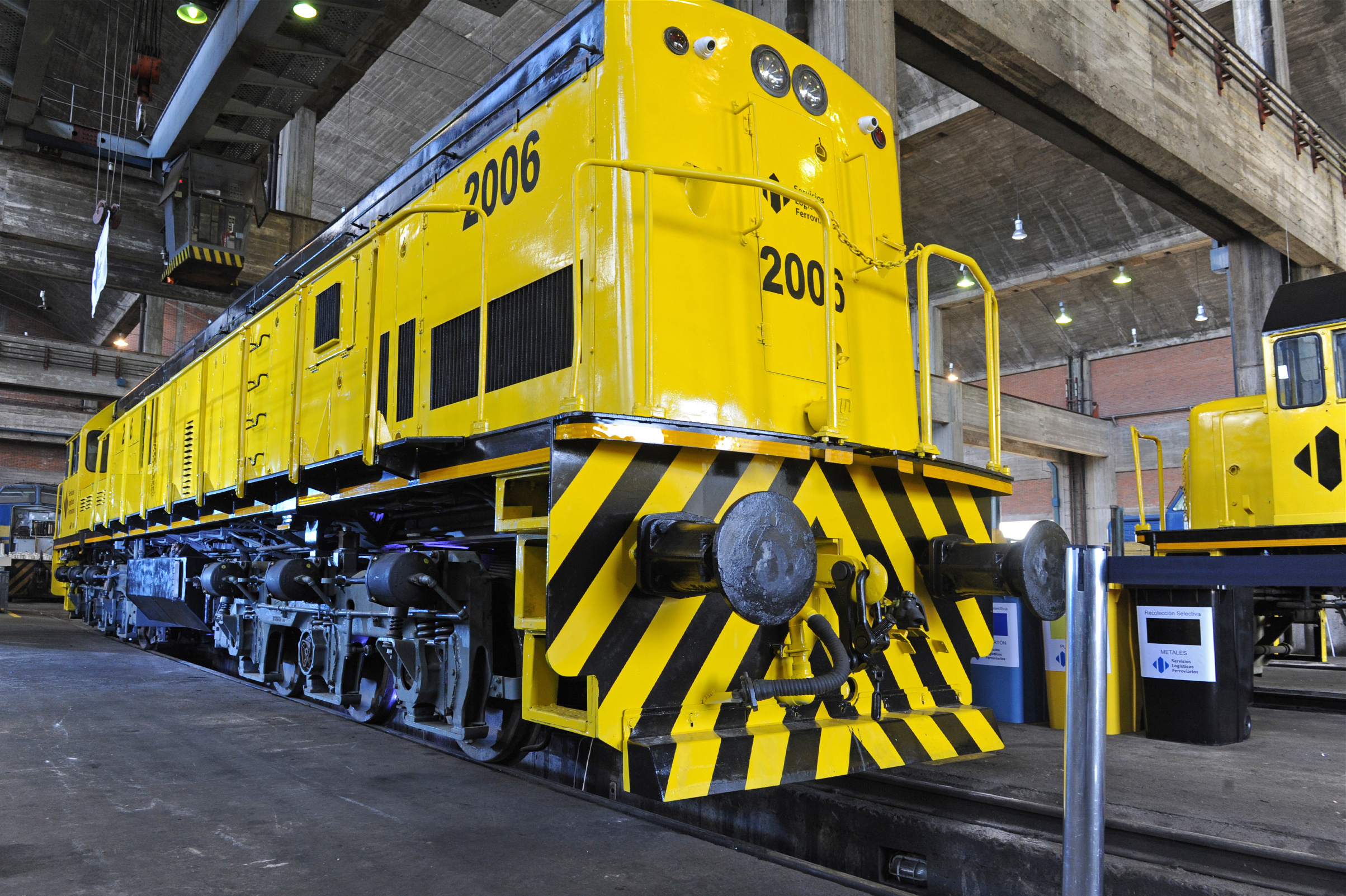 Primeras cuatro locomotoras recuperadas
