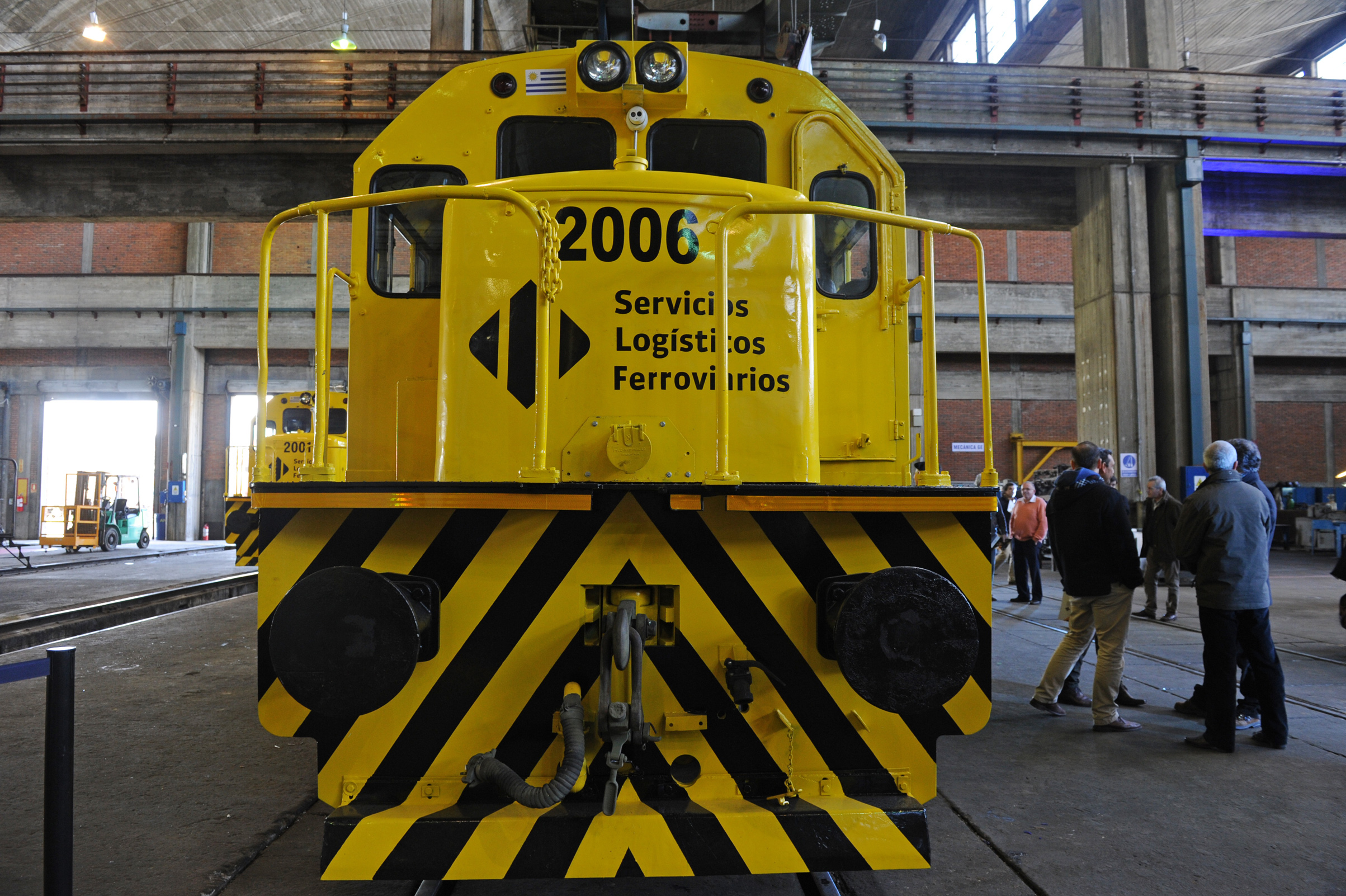 Primeras cuatro locomotoras recuperadas