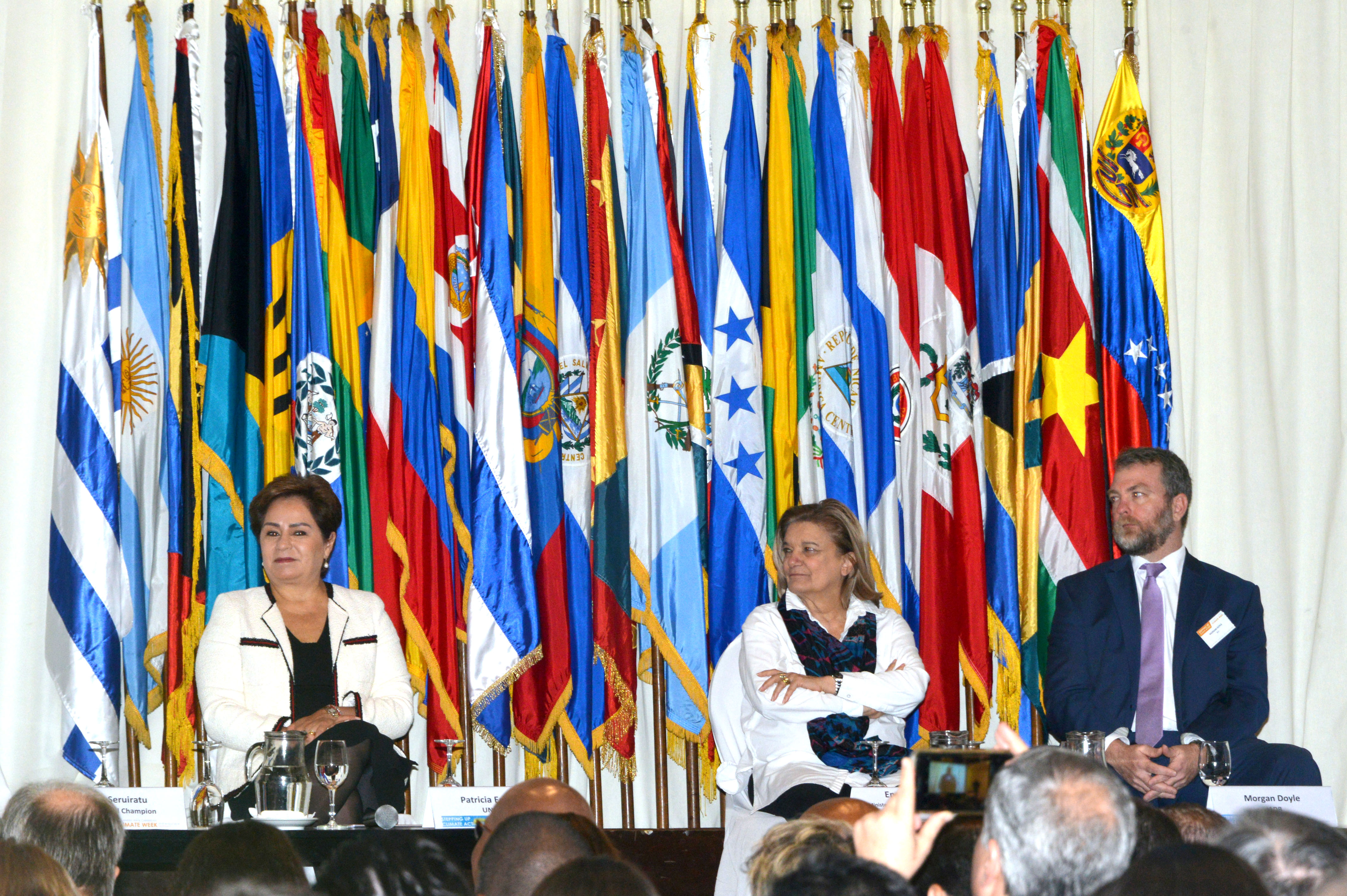 Ministra Eneida de León en la inauguración del Segmento de Alto Nivel de la Semana del Clima