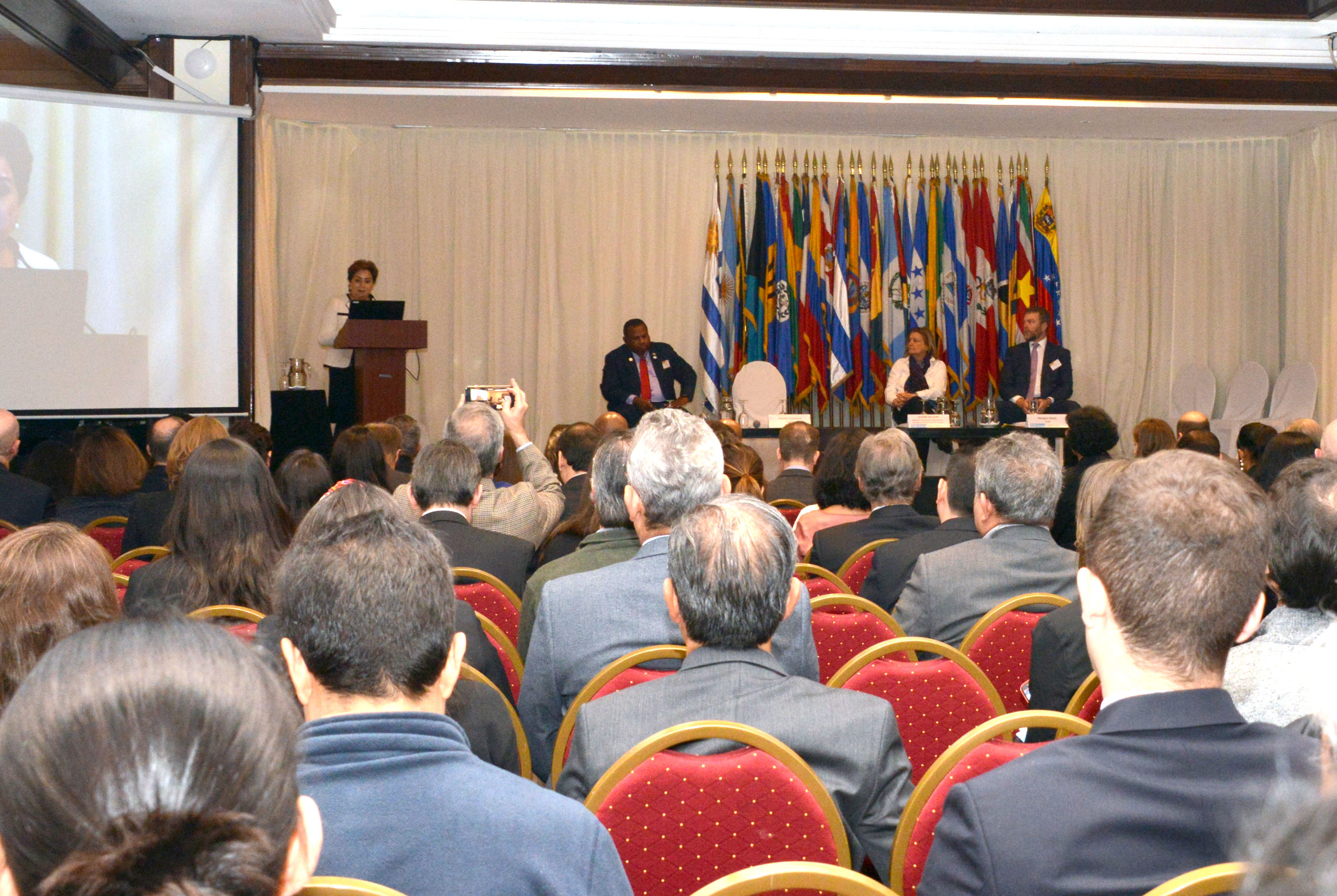 Ministra Eneida de León en la inauguración del Segmento de Alto Nivel de la Semana del Clima