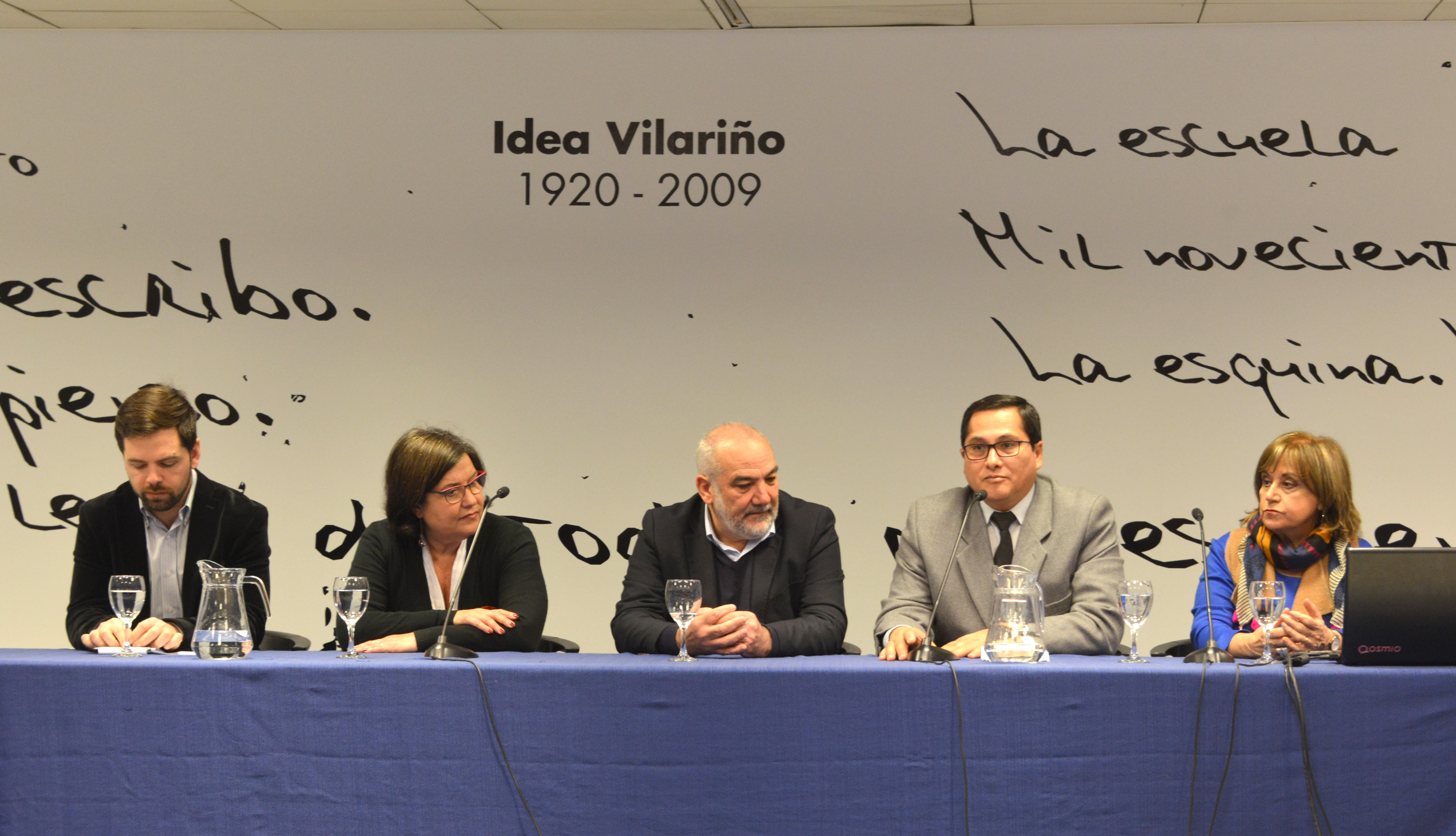 Diego Olivera, Laura Motta, Wilson Netto, Giovanni Escalante e Irupé Buzzetti
