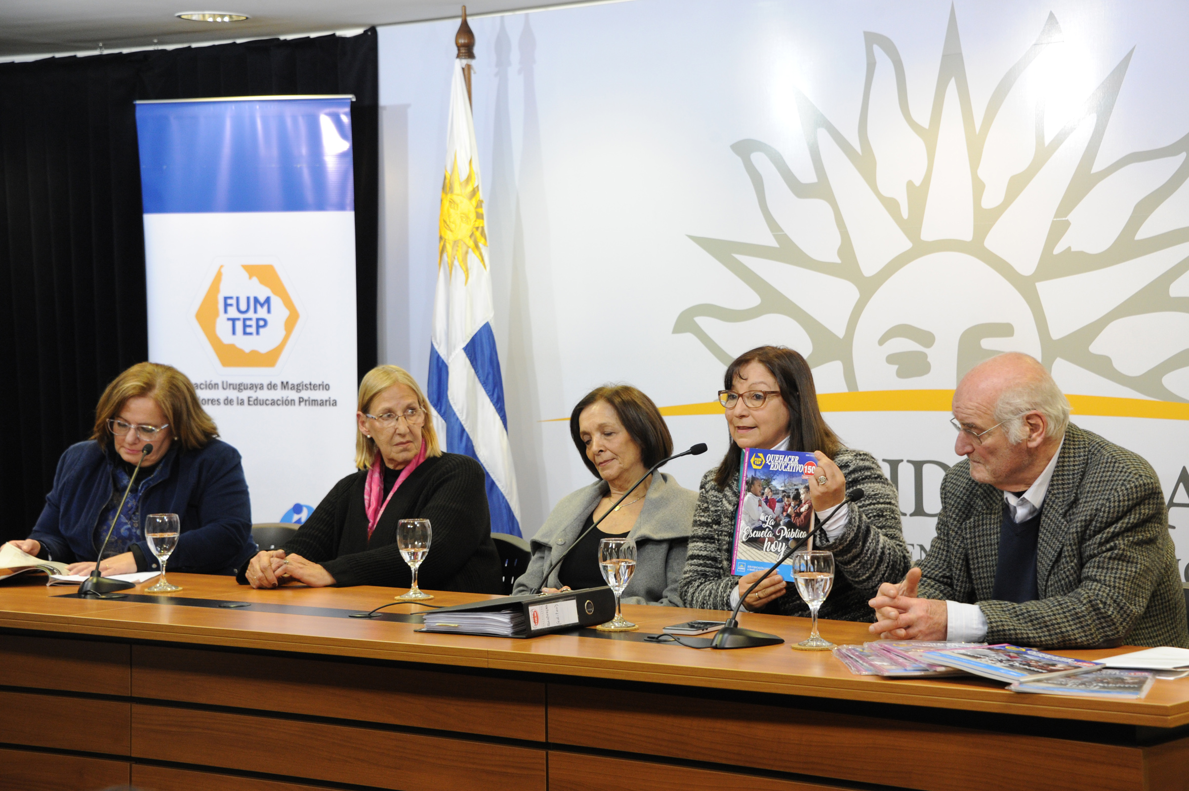Celebración de la edición 150 de la revista “Quehacer Educativo”