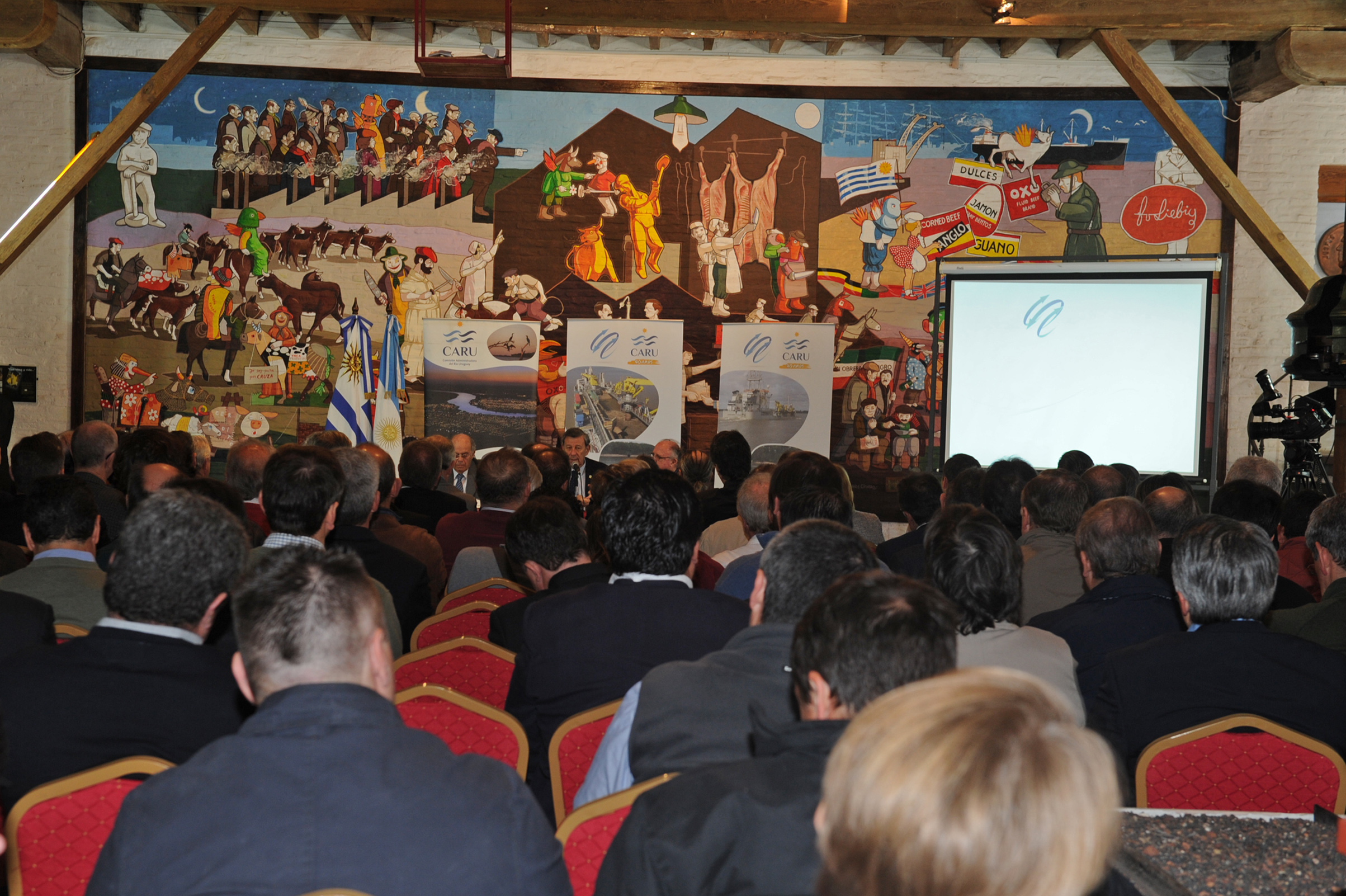 Presentación del informe sobre el avance de las tareas de dragado del Río Uruguay