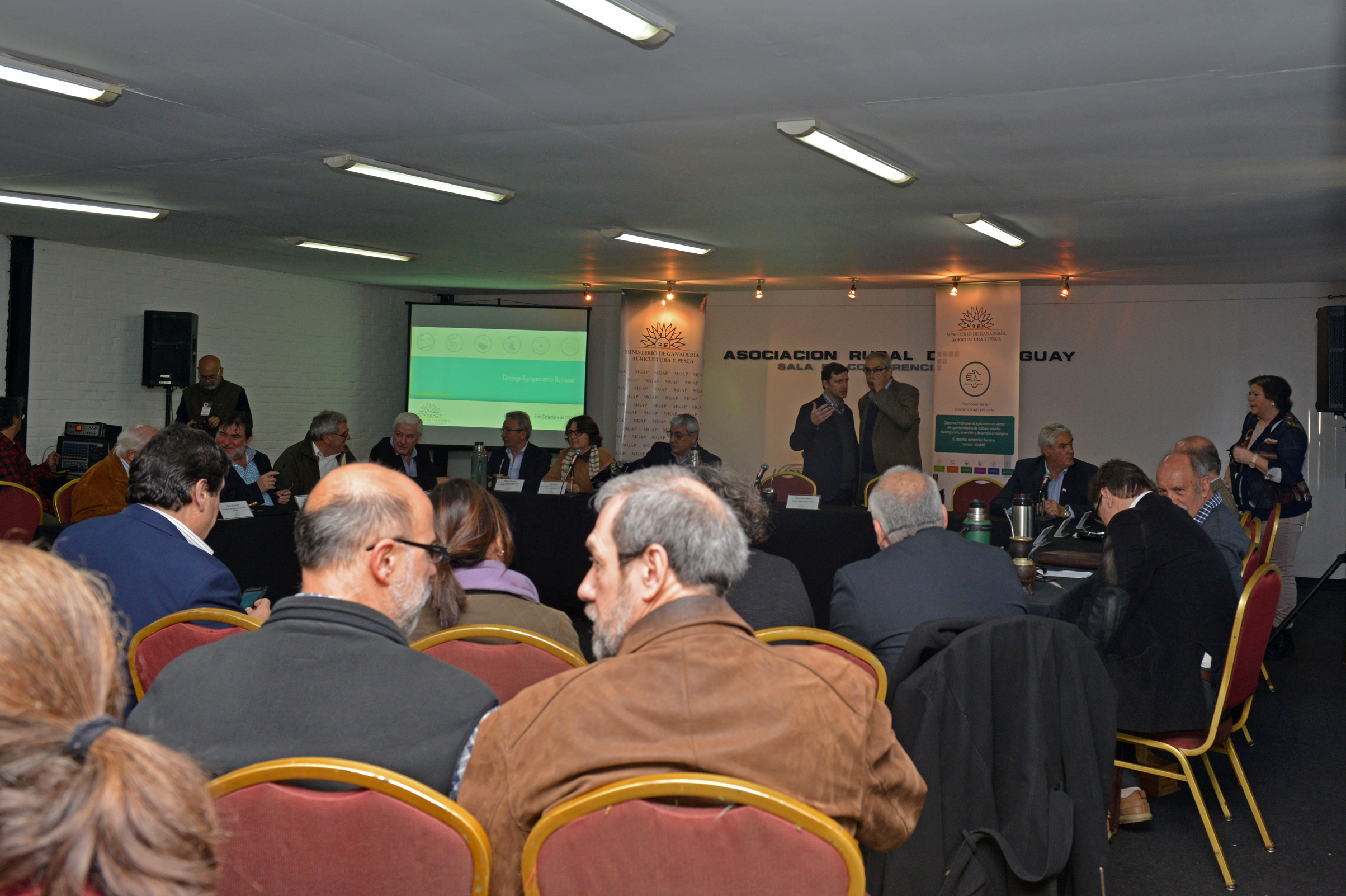 Consejo Agropecuario Nacional sesionó este jueves 6 en la ARU en Expo Prado