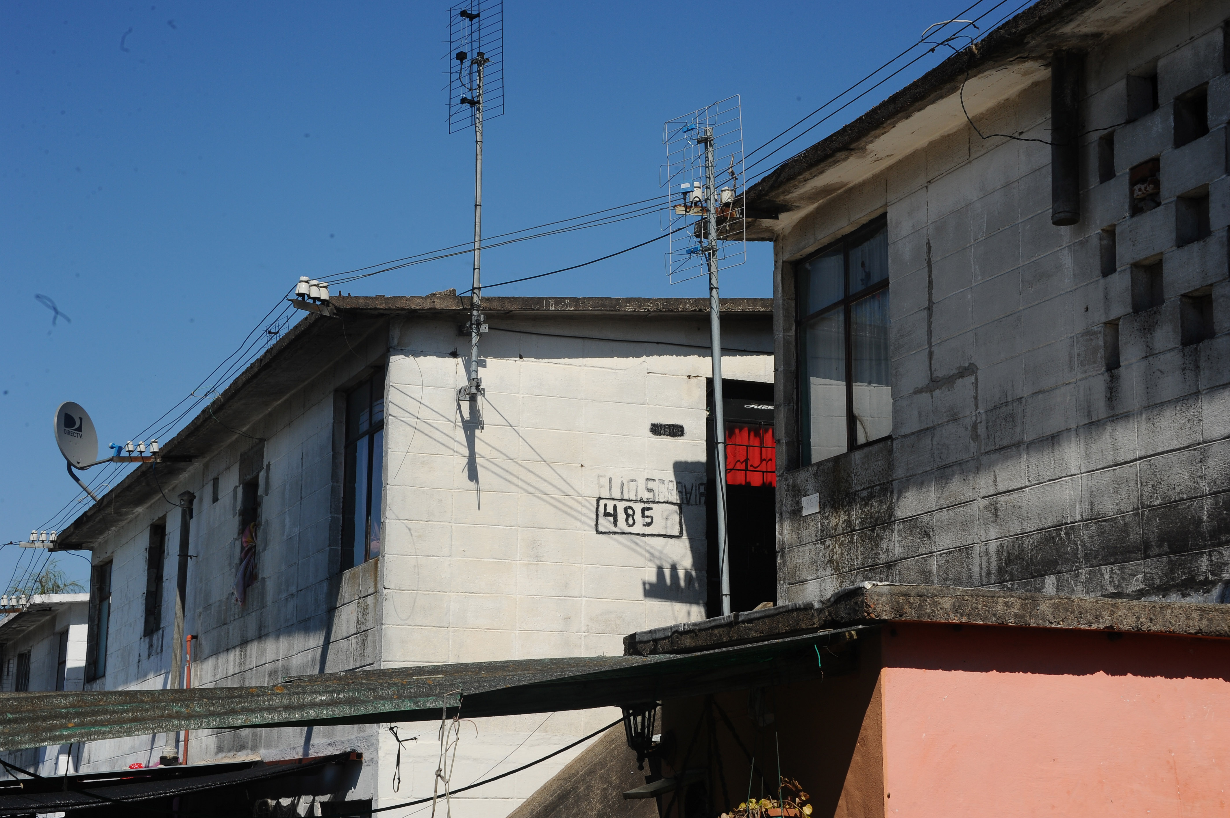 Recorrida por Los Palomares, en el barrio Casavalle