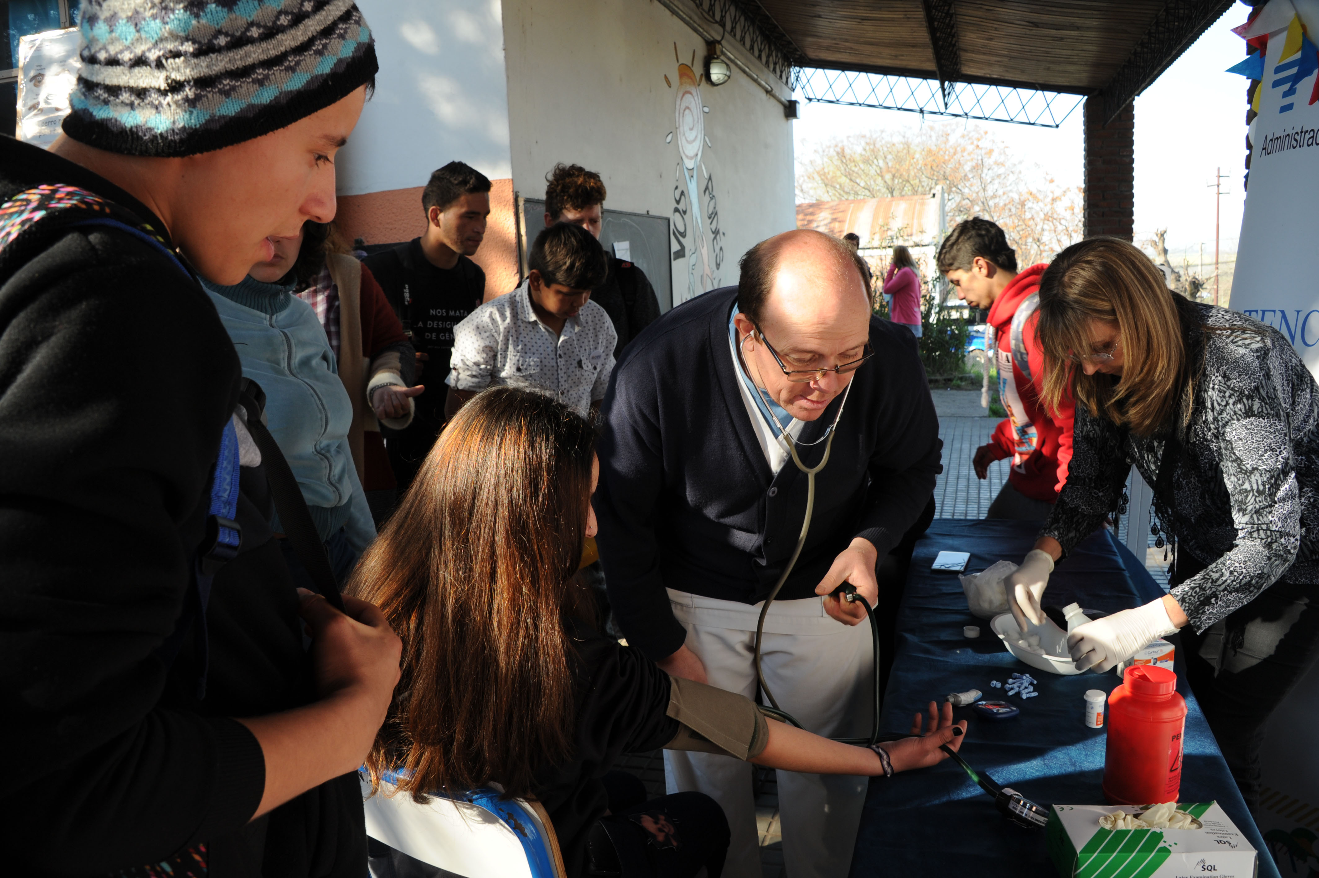 Feria de Salud de la escuela urbana n.° 71