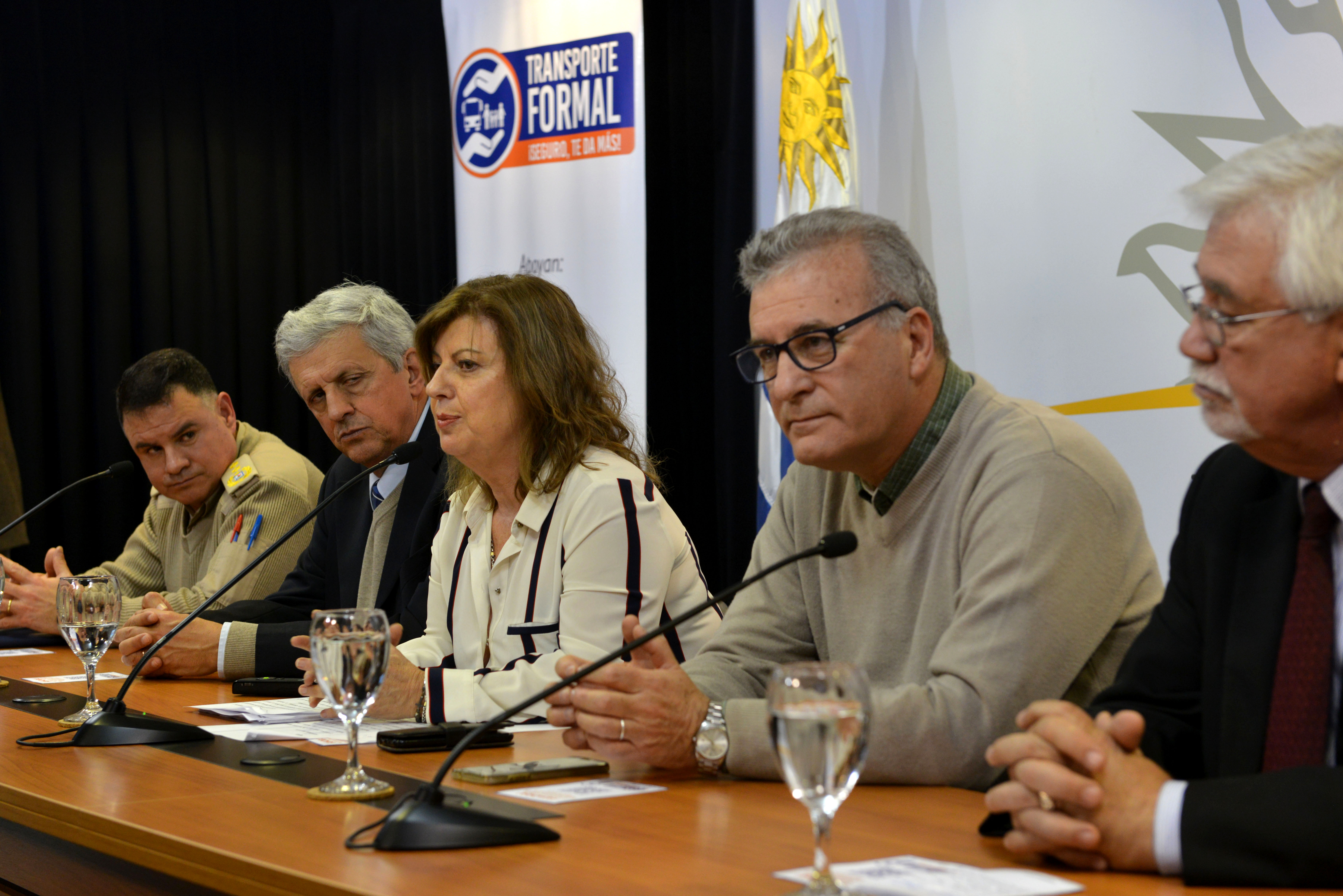 Transporte formal. ¡Seguro, te da más!
