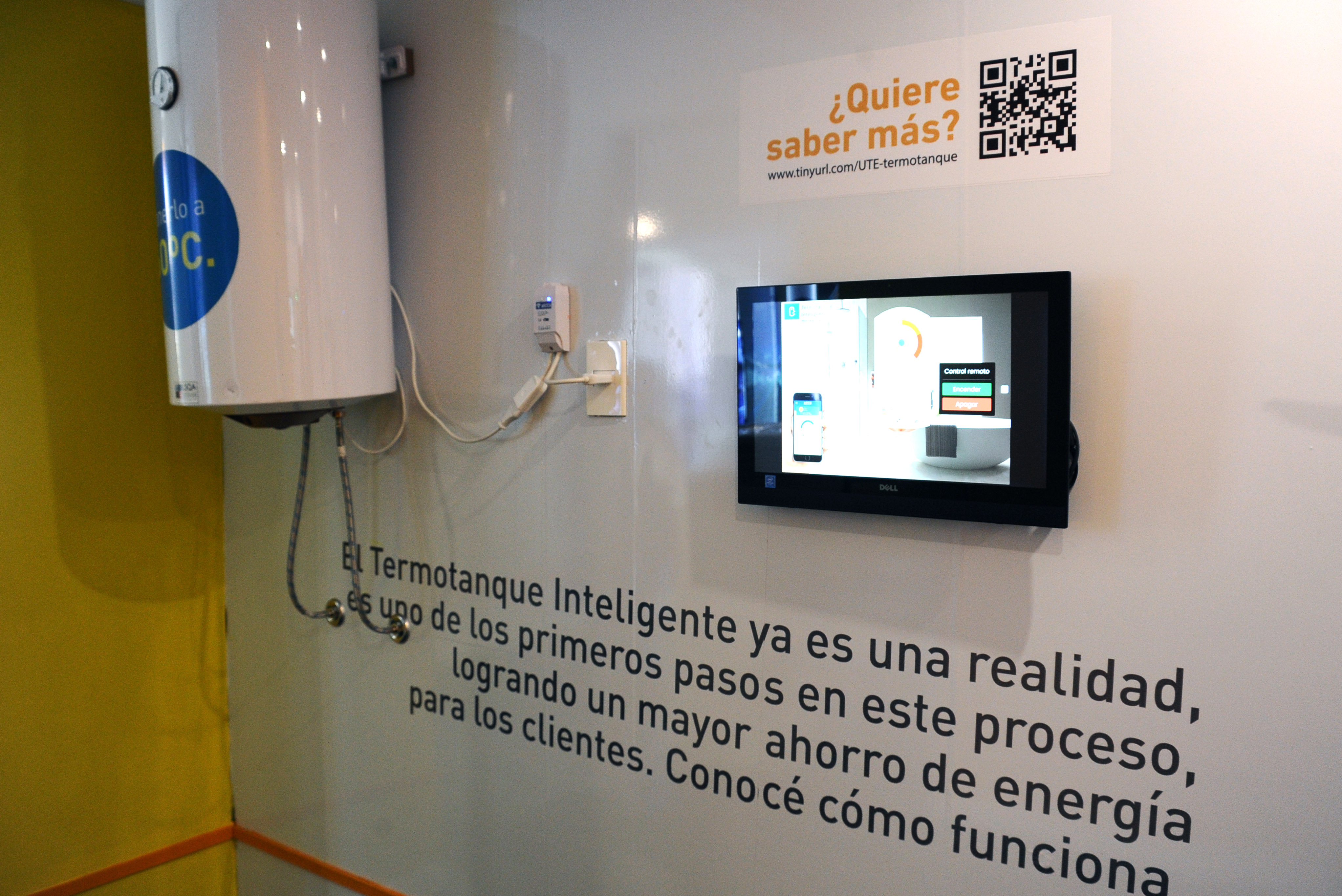 Estand de UTE en la Expo Prado 2018