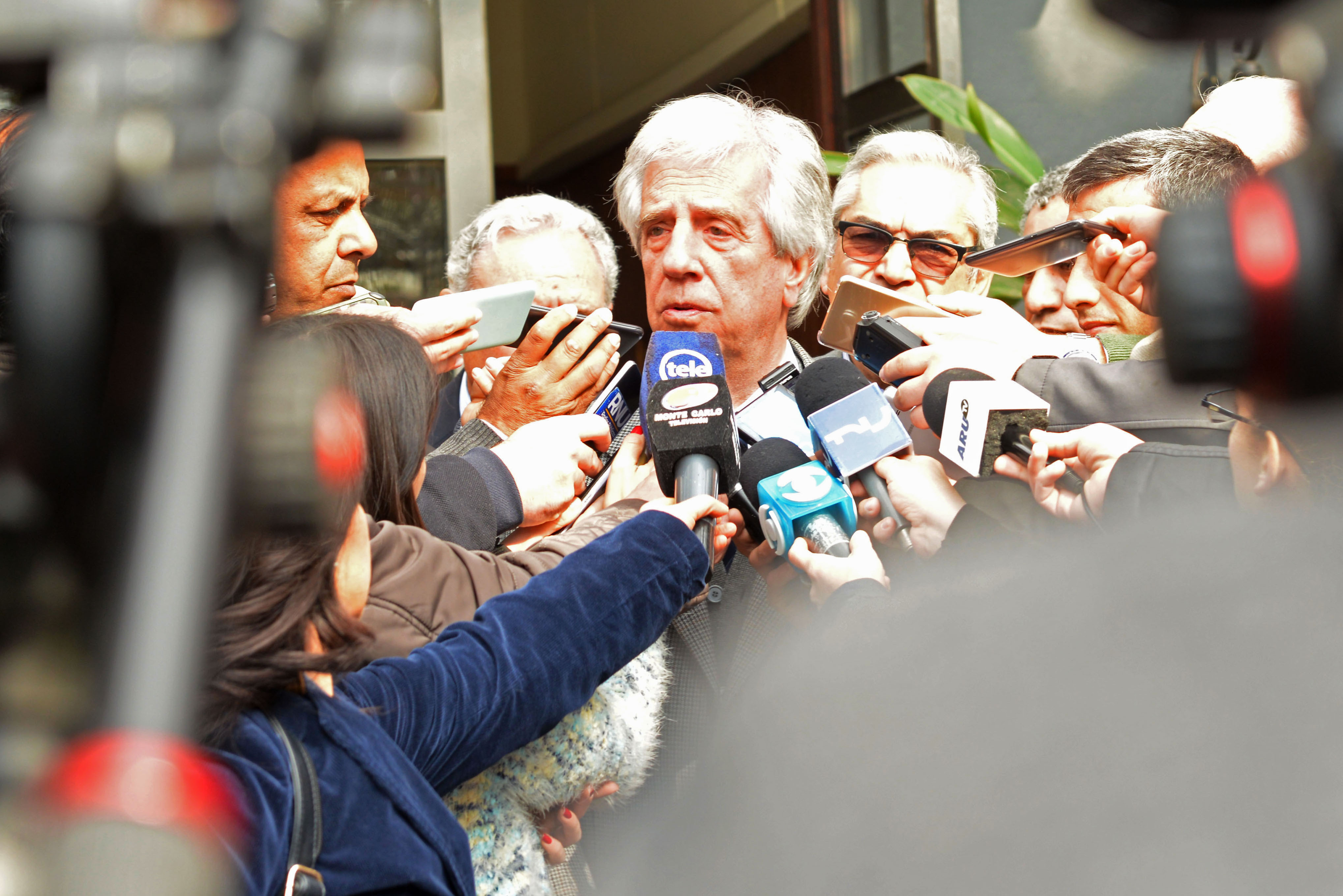 Vázquez en declaraciones a la prensa