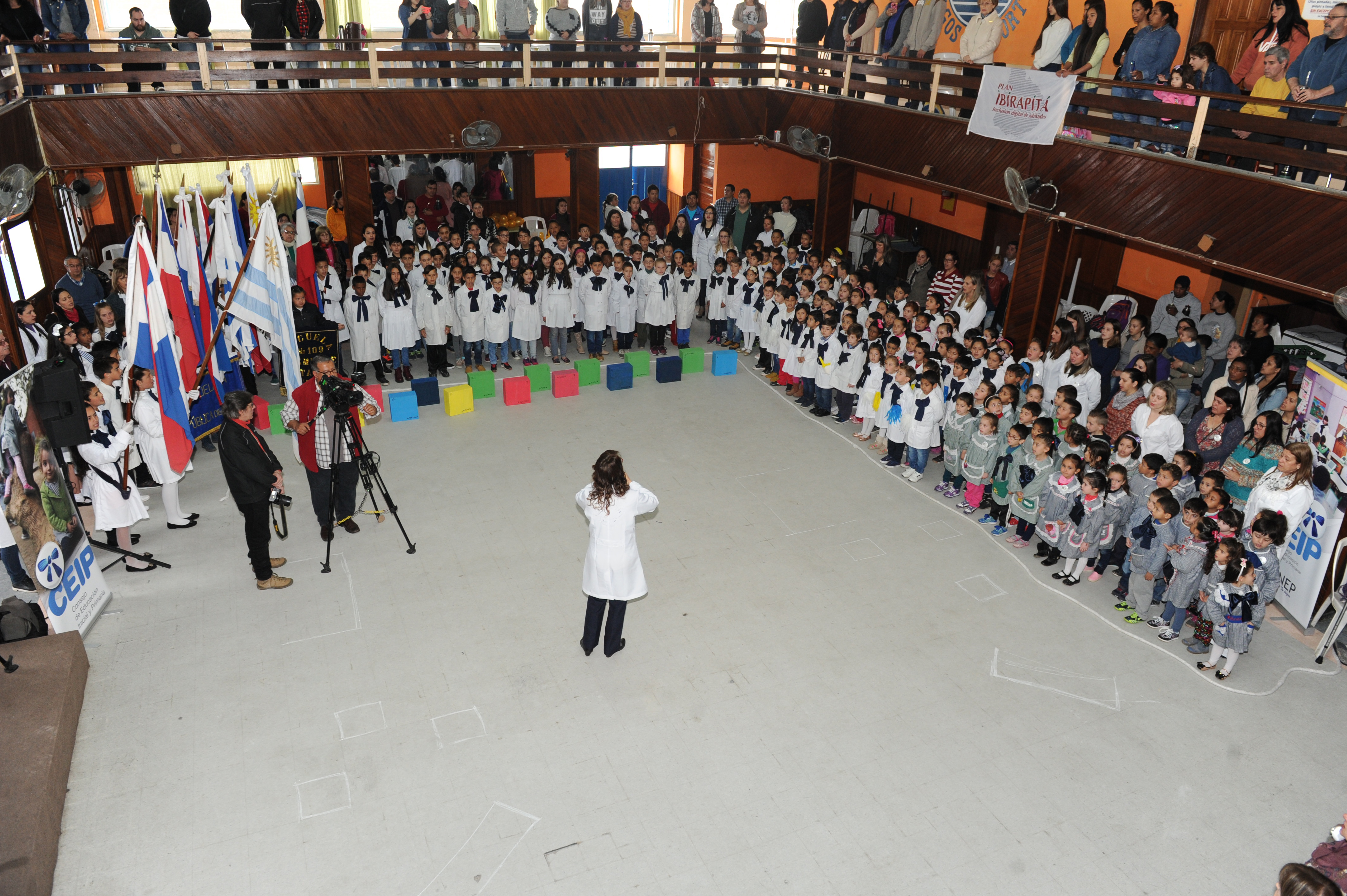 Aniversario 50 de la creación de la escuela n.º 110 de Rivera