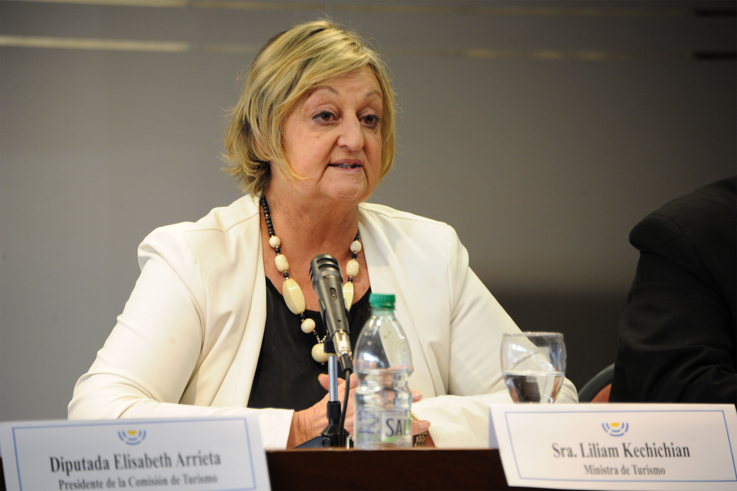 Ministra de Turismo, Liliam Kechichian