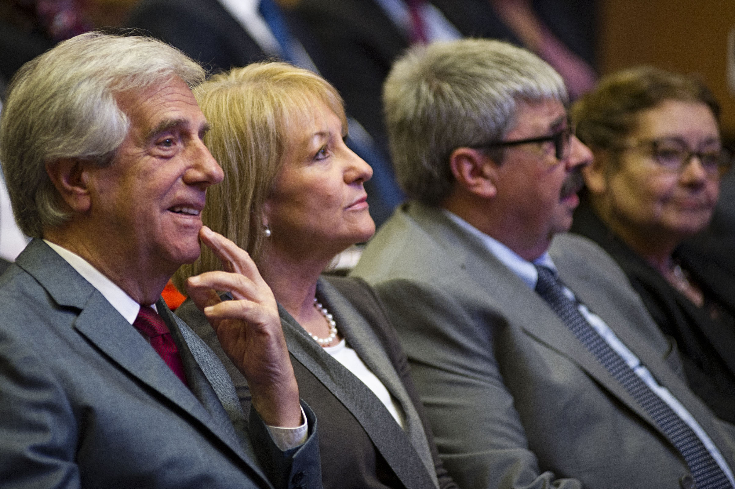 Autoridades asistentes al evento