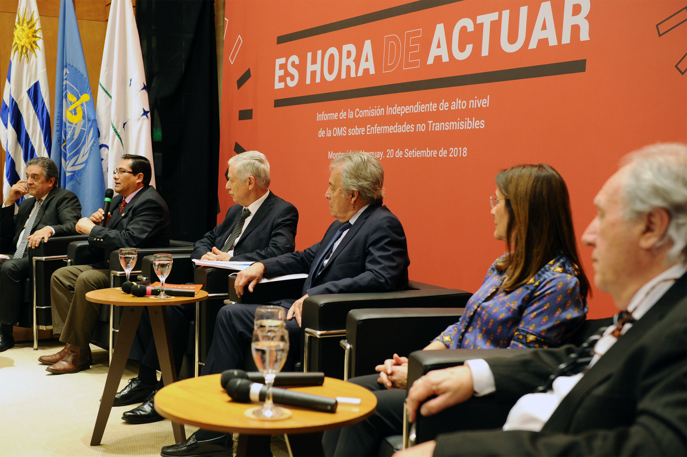 Lanzamiento de informe sobre enfermedades no transmisibles