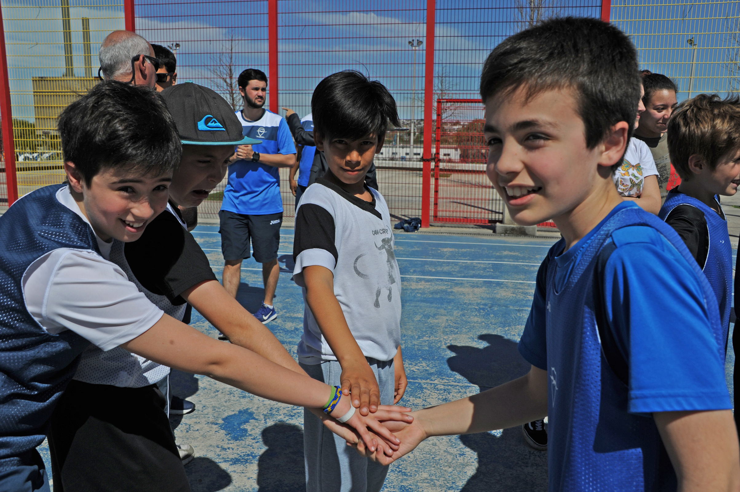 Jornada de convivencia entre niños y jóvenes de los barrios Casavalle y Malvín