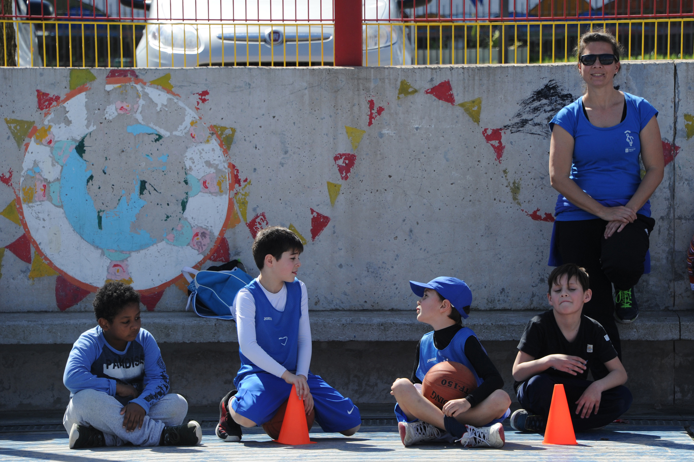 Jornada de convivencia entre niños y jóvenes de los barrios Casavalle y Malvín