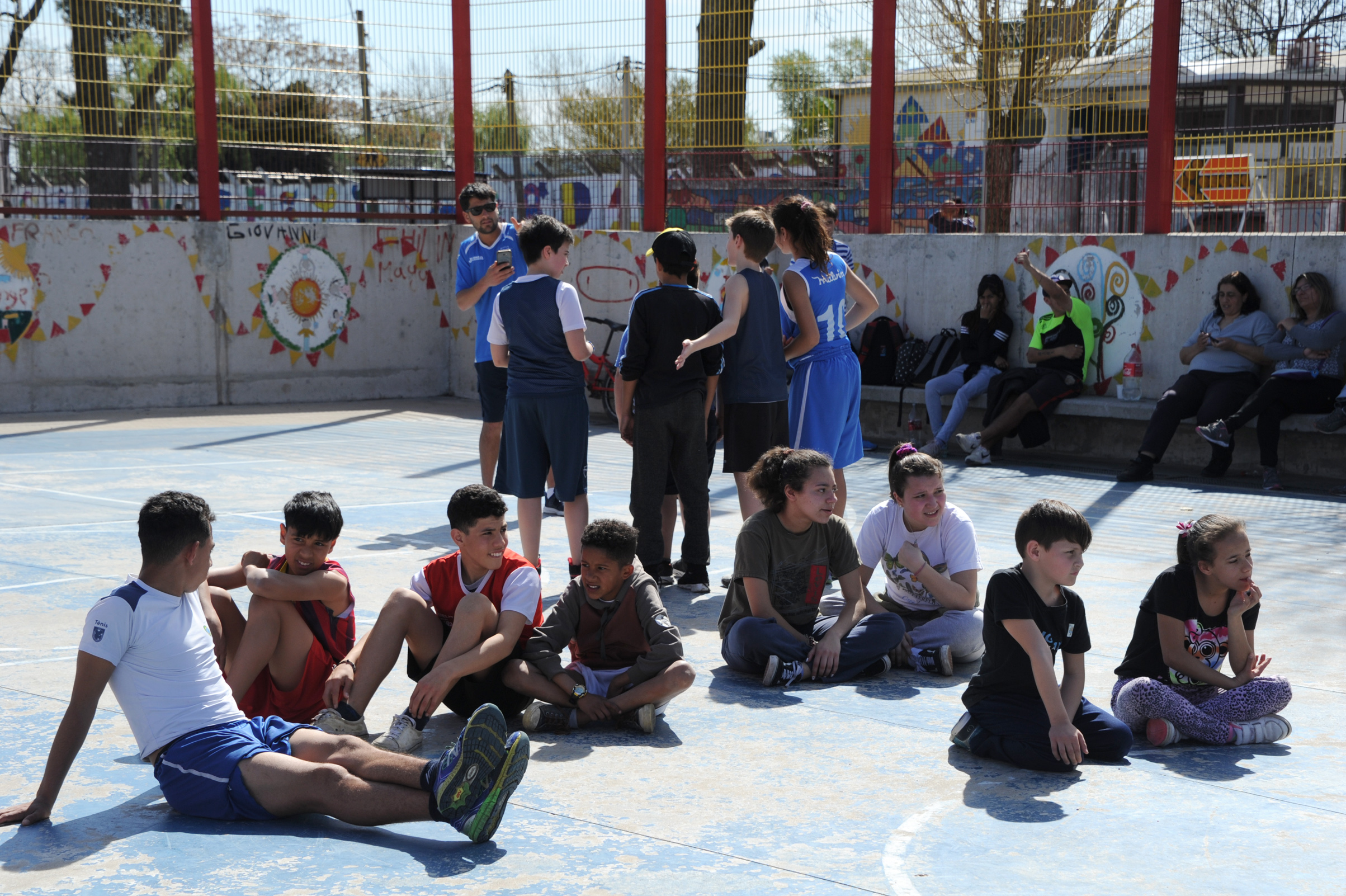 Jornada de convivencia entre niños y jóvenes de los barrios Casavalle y Malvín