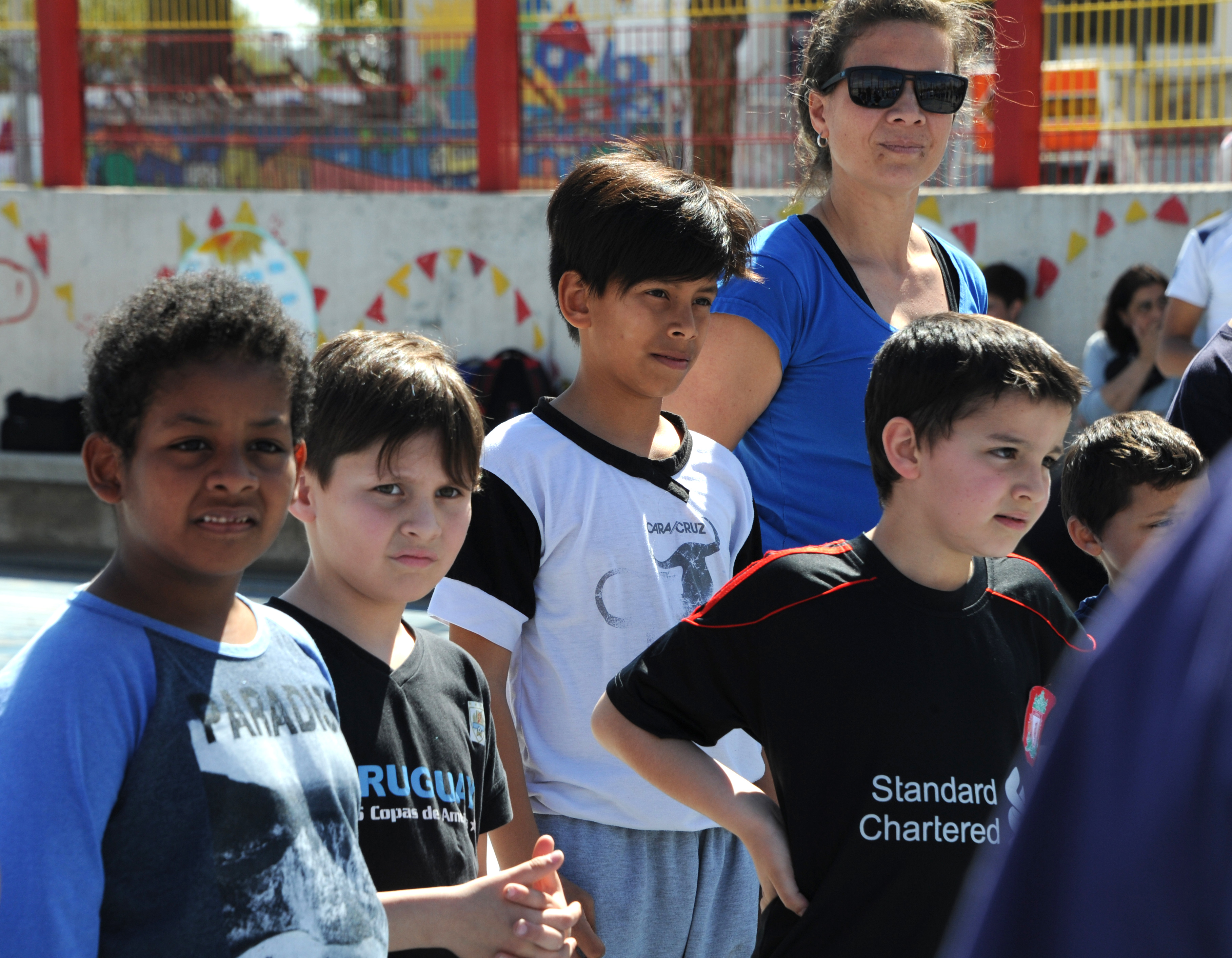 Jornada de convivencia entre niños y jóvenes de los barrios Casavalle y Malvín